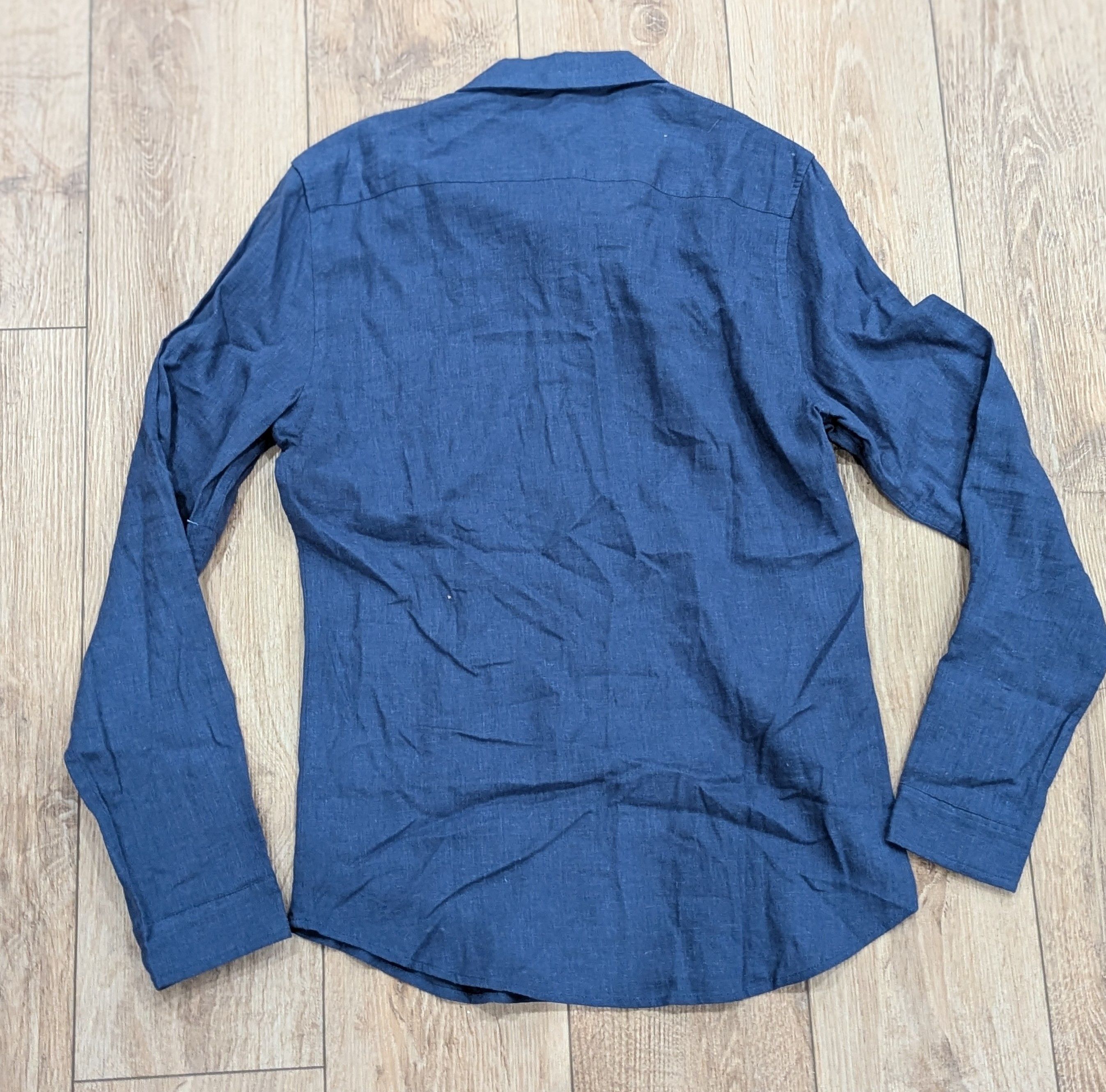 Onia Onia Linen Blend LS Button Up Shirt Blue S Size US S / EU 44-46 / 1 - 5 Thumbnail