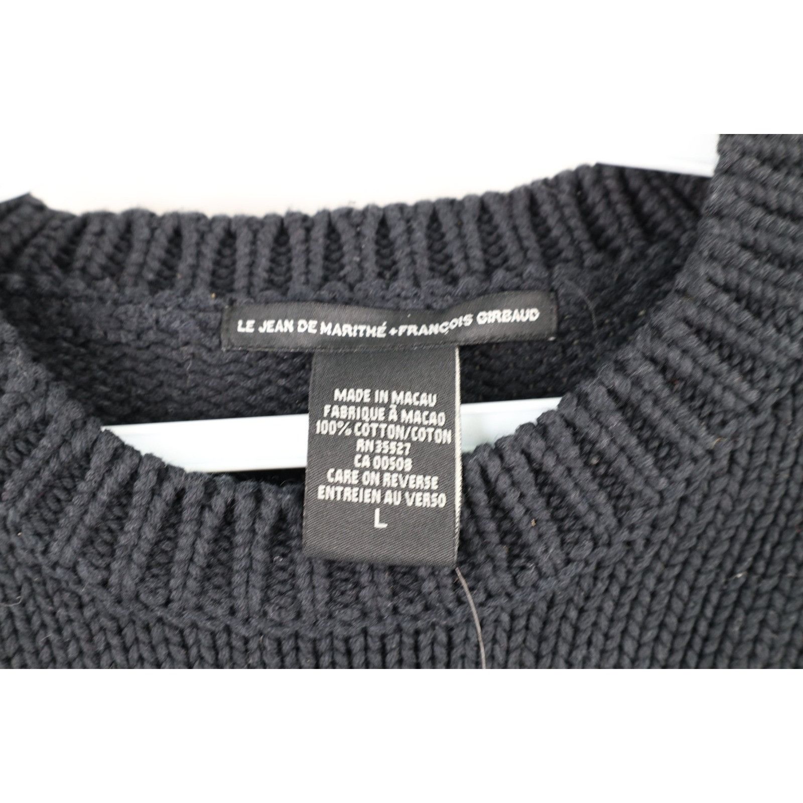 Marithe + Francois Girbaud × Vintage NOS Vintage 90s Marithe Francois Girbaud Argyle Sweater Size US L / EU 52-54 / 3 - 4 Thumbnail