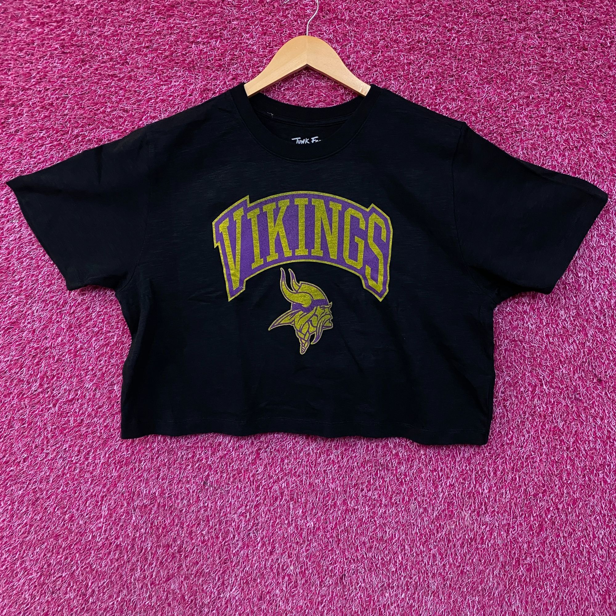 Junk Food Junk Food Clothing Minnesota Vikings Women's Mock Neck Crop Size XL / US 12-14 / IT 48-50 - 1 Thumbnail