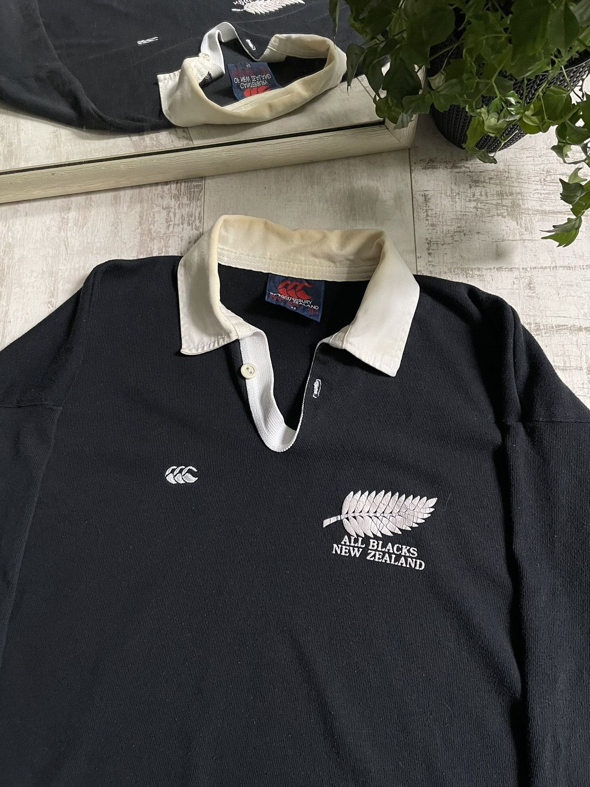 All Blacks Vintage All Blacks New Zealand 1990/1992 Rugby Canterbury Size US M / EU 48-50 / 2 - 2 Thumbnail