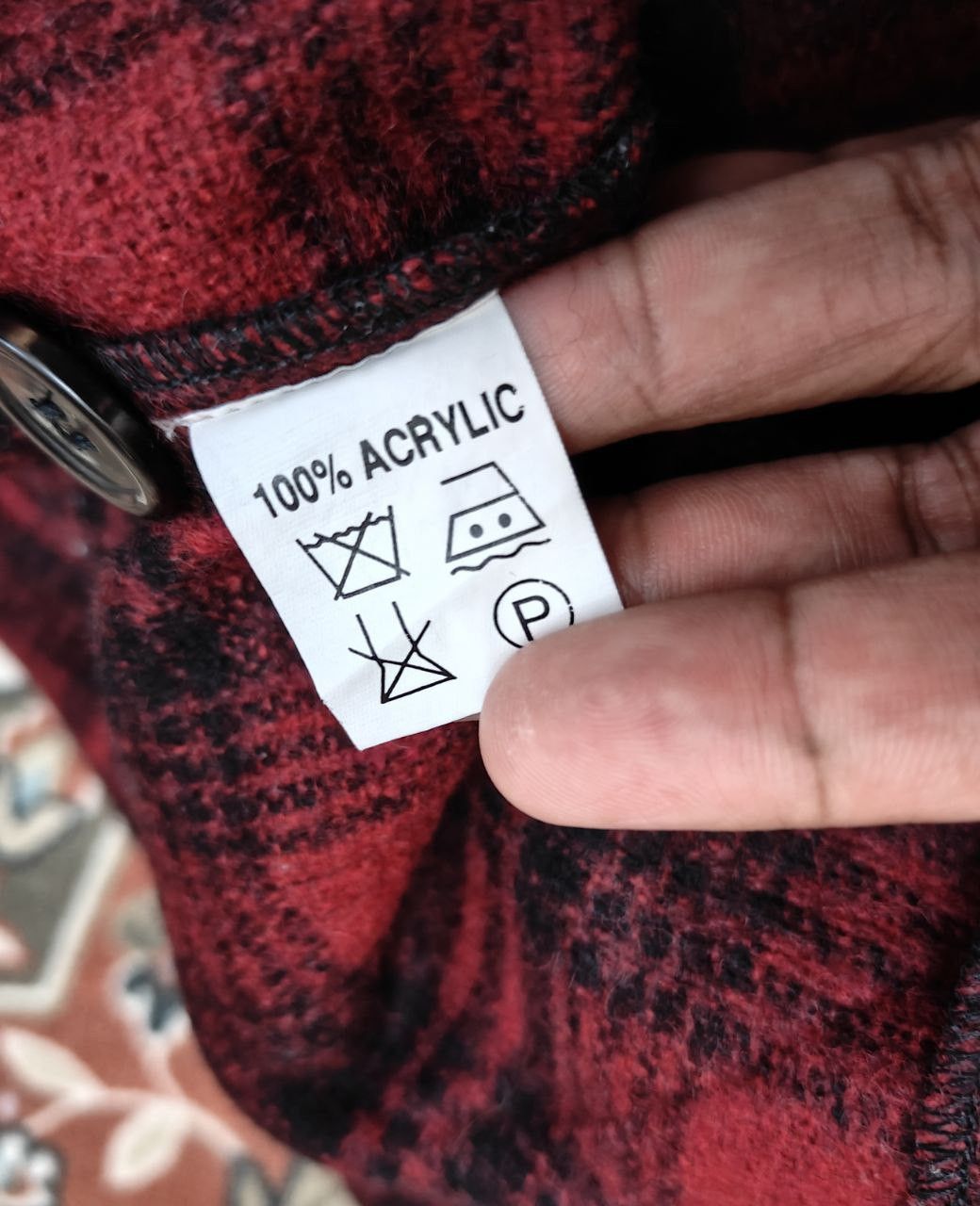 Japanese Brand 💥LAST CALL💥 H Naoto Anarchy Punk Acrylic Jacket Size XS / US 0-2 / IT 36-38 - 7 Thumbnail