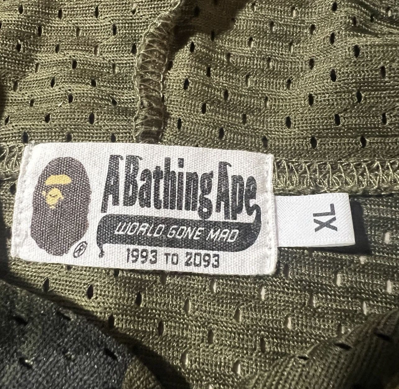 Bape Bape Camo Mesh Pullover Hoodie Size US XL / EU 56 / 4 - 14 Thumbnail