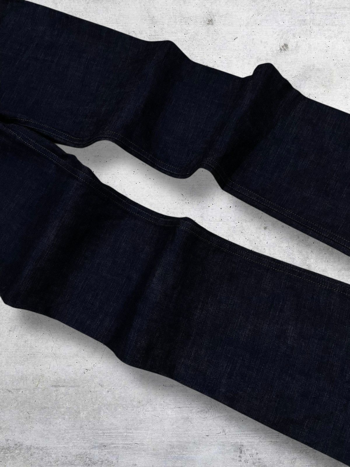 Yves Saint Laurent VINTAGE YVES SAINT LAURENT 90S DESIGNER FLARED MODEL DENIM Size US 27 - 6 Thumbnail