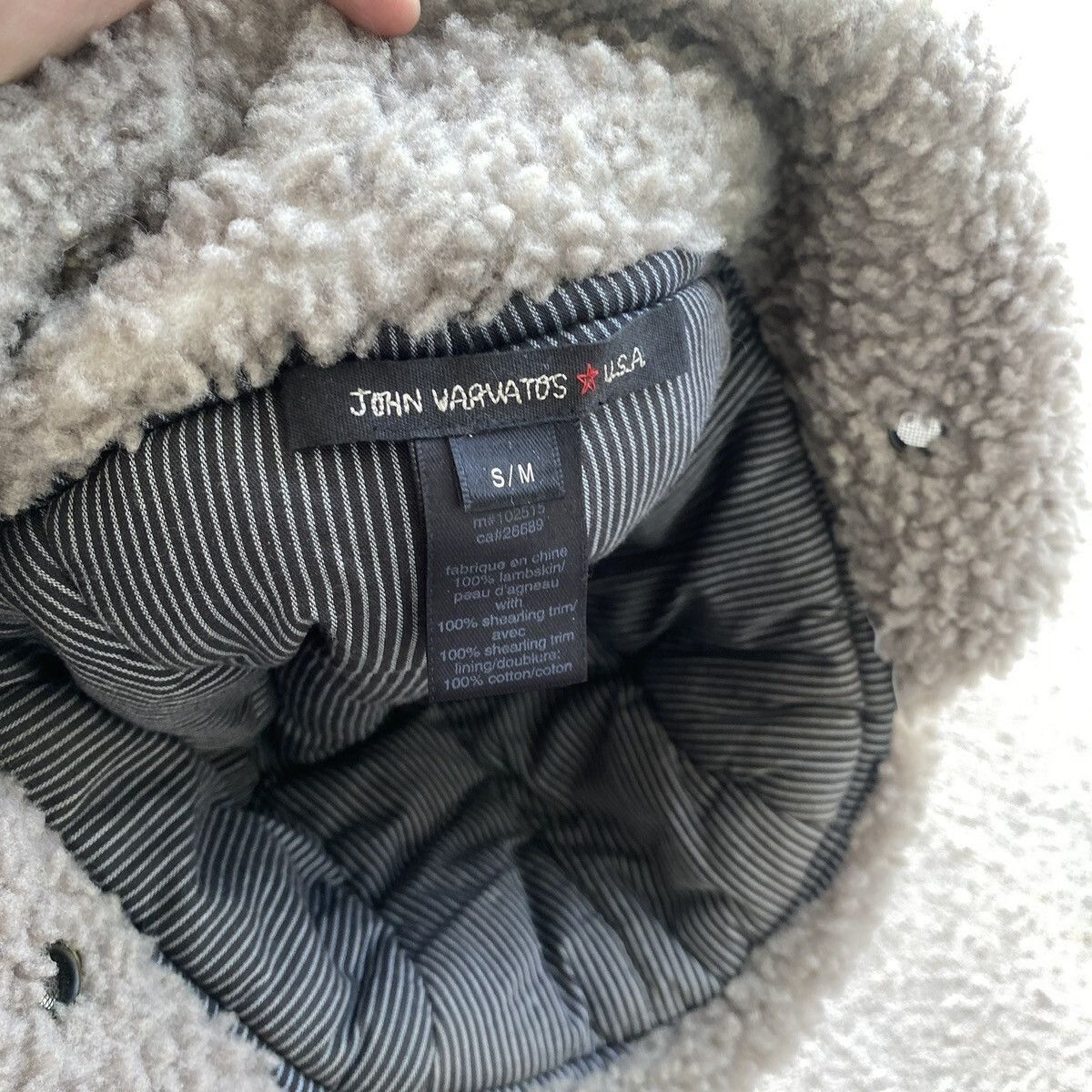John Varvatos Y2K John Varvatos vibe Lil Peep Trapper Hat Ushanka Made Usa Size ONE SIZE - 7 Thumbnail