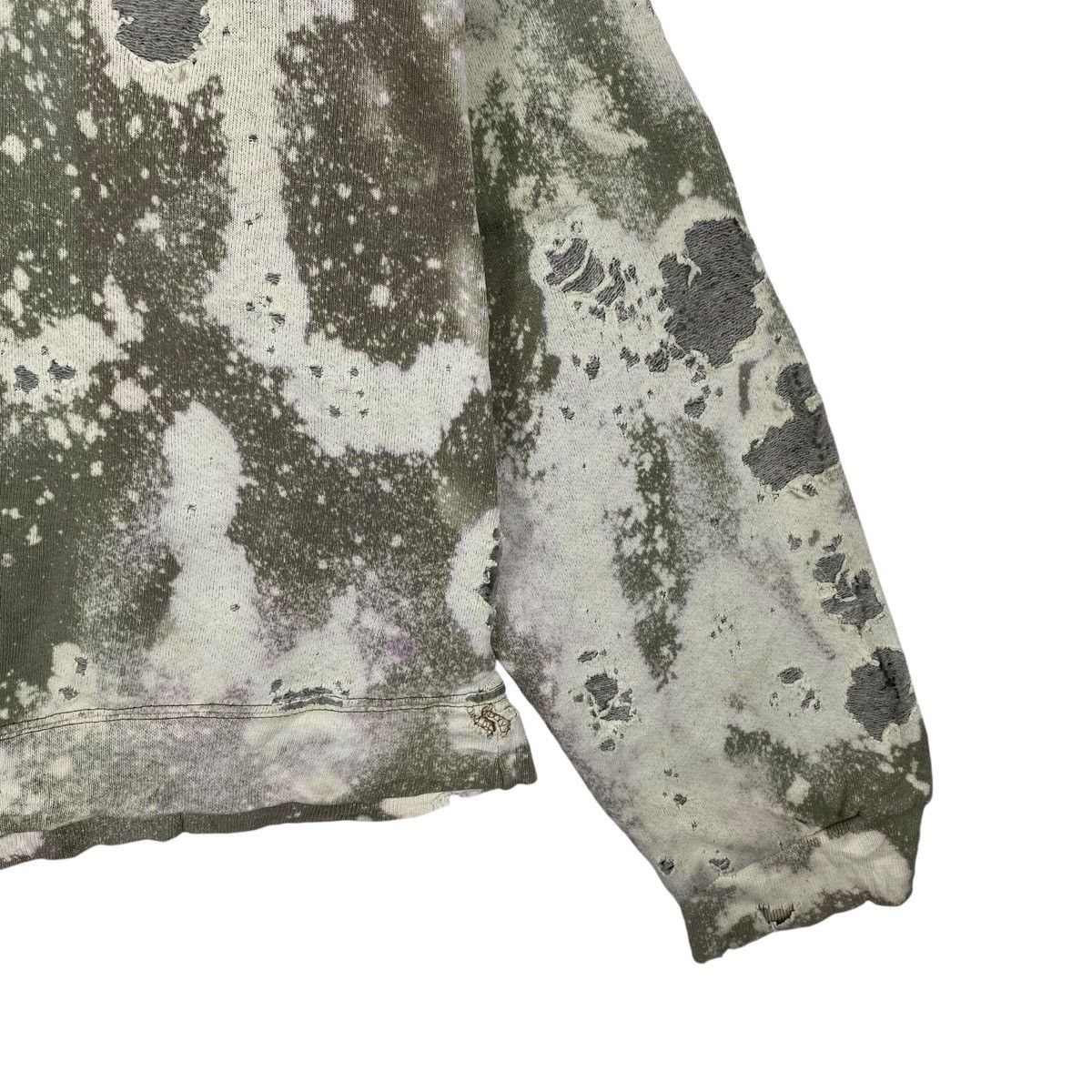 Nike × Vintage Vintage Distressed Acid Wash Nike 90s Sweatshirt Size US M / EU 48-50 / 2 - 8 Thumbnail