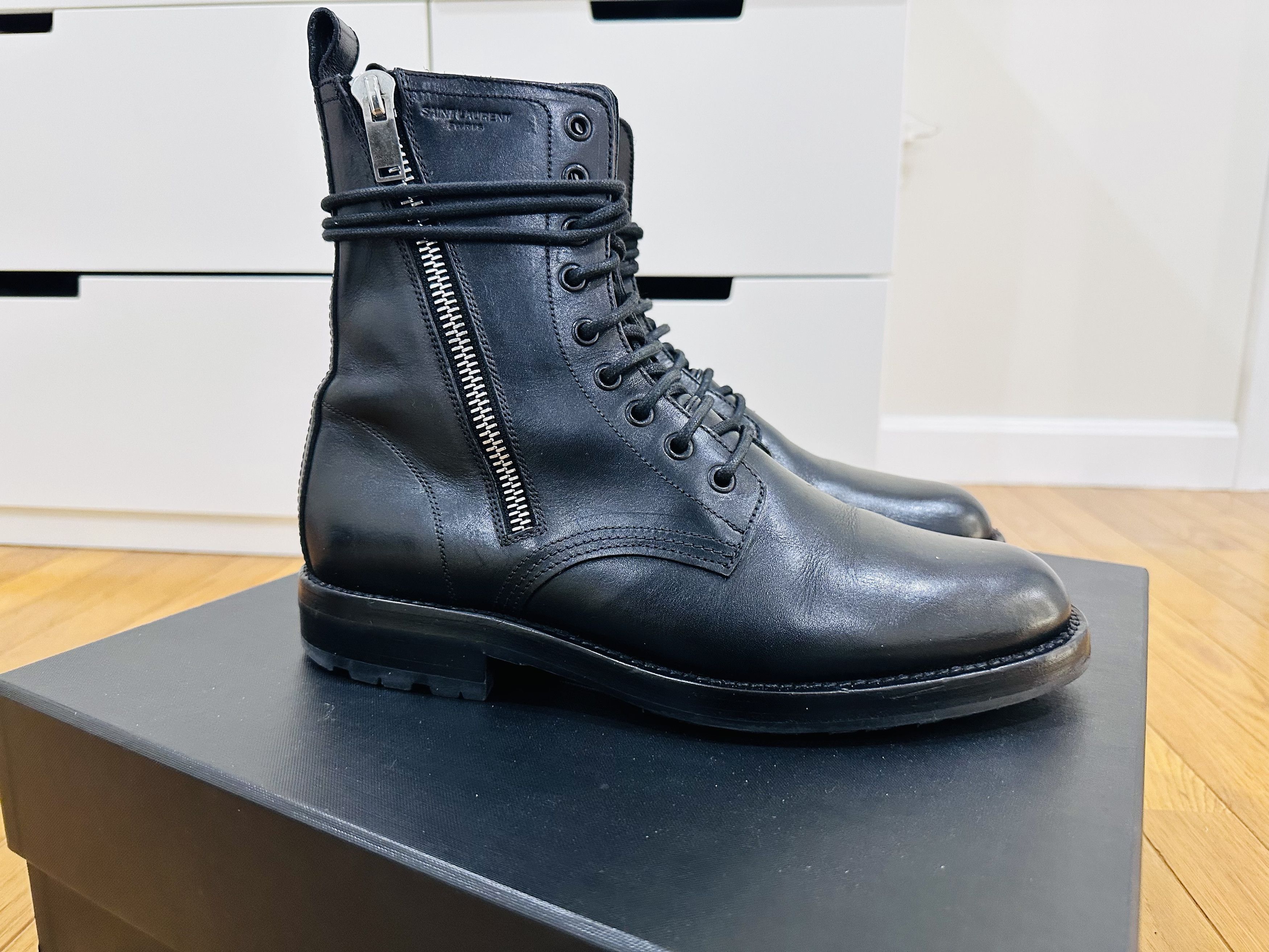 Saint Laurent Paris Saint Laurent Ranger Dual Zipper Boots 41 Size US 8 / EU 41 - 5 Thumbnail