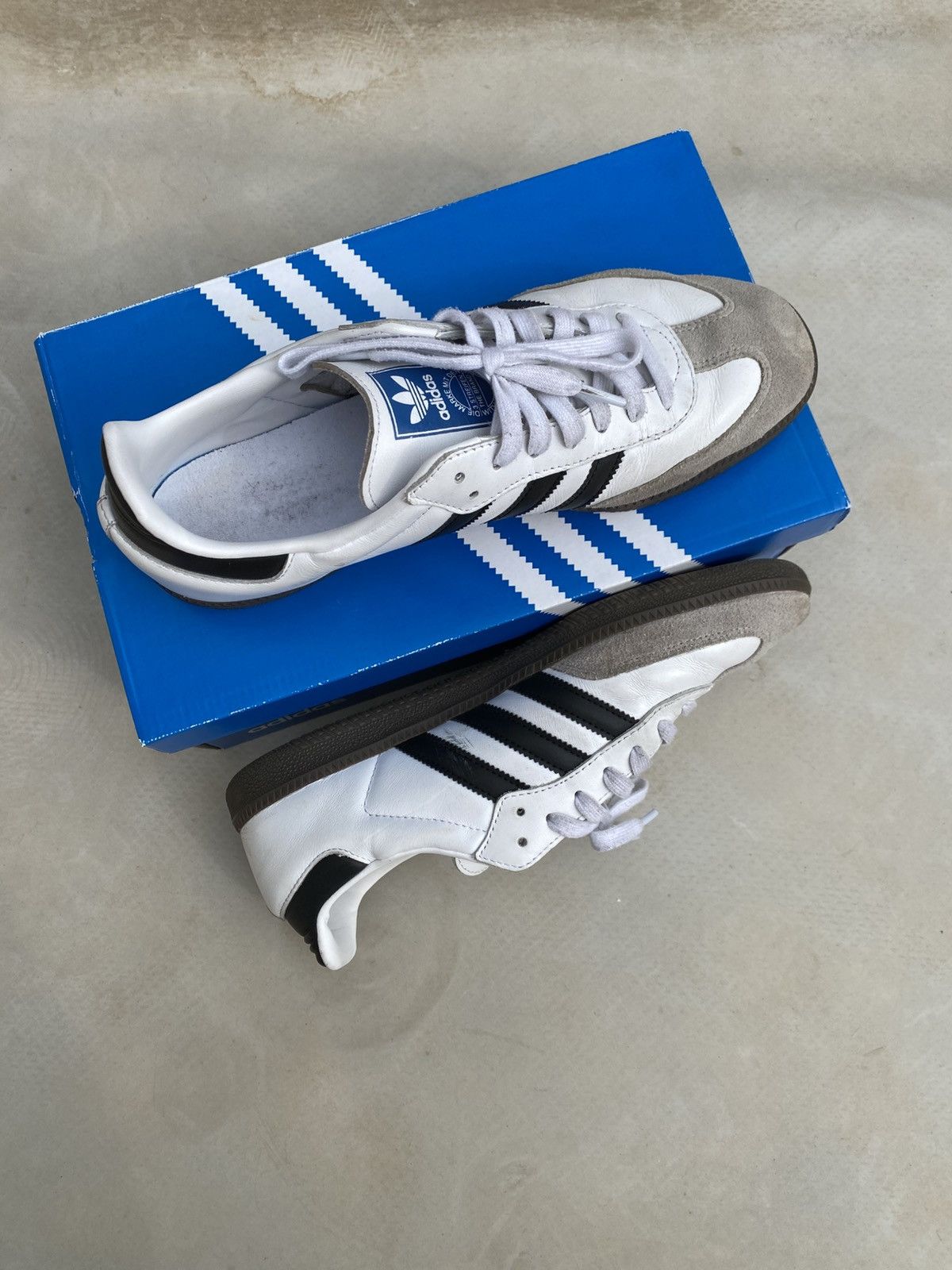 Adidas Adidas Samba OG – White/Black – Classic Retro Style Size US 10 / EU 43 - 8 Thumbnail