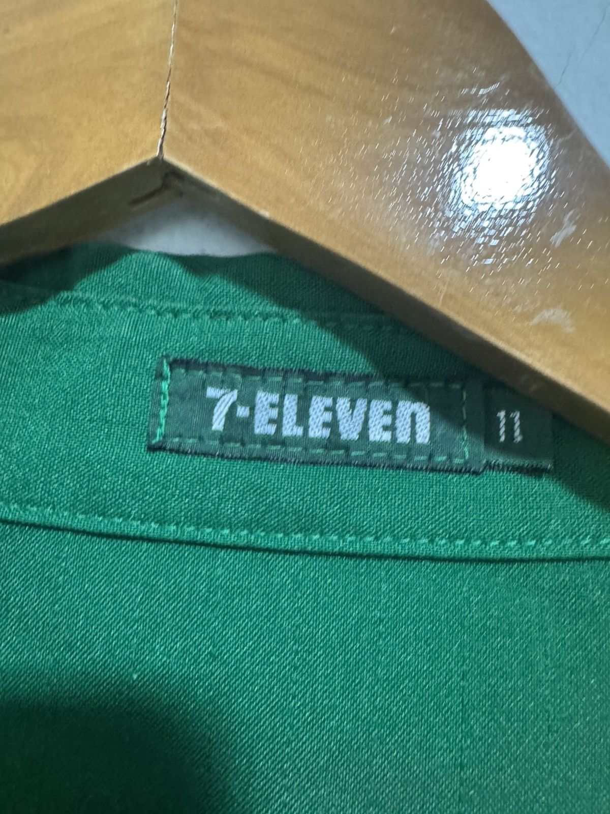 Japanese Brand × Uniform Wares × Vintage 7-Eleven Japan Green Uniform Size US M / EU 48-50 / 2 - 9 Thumbnail