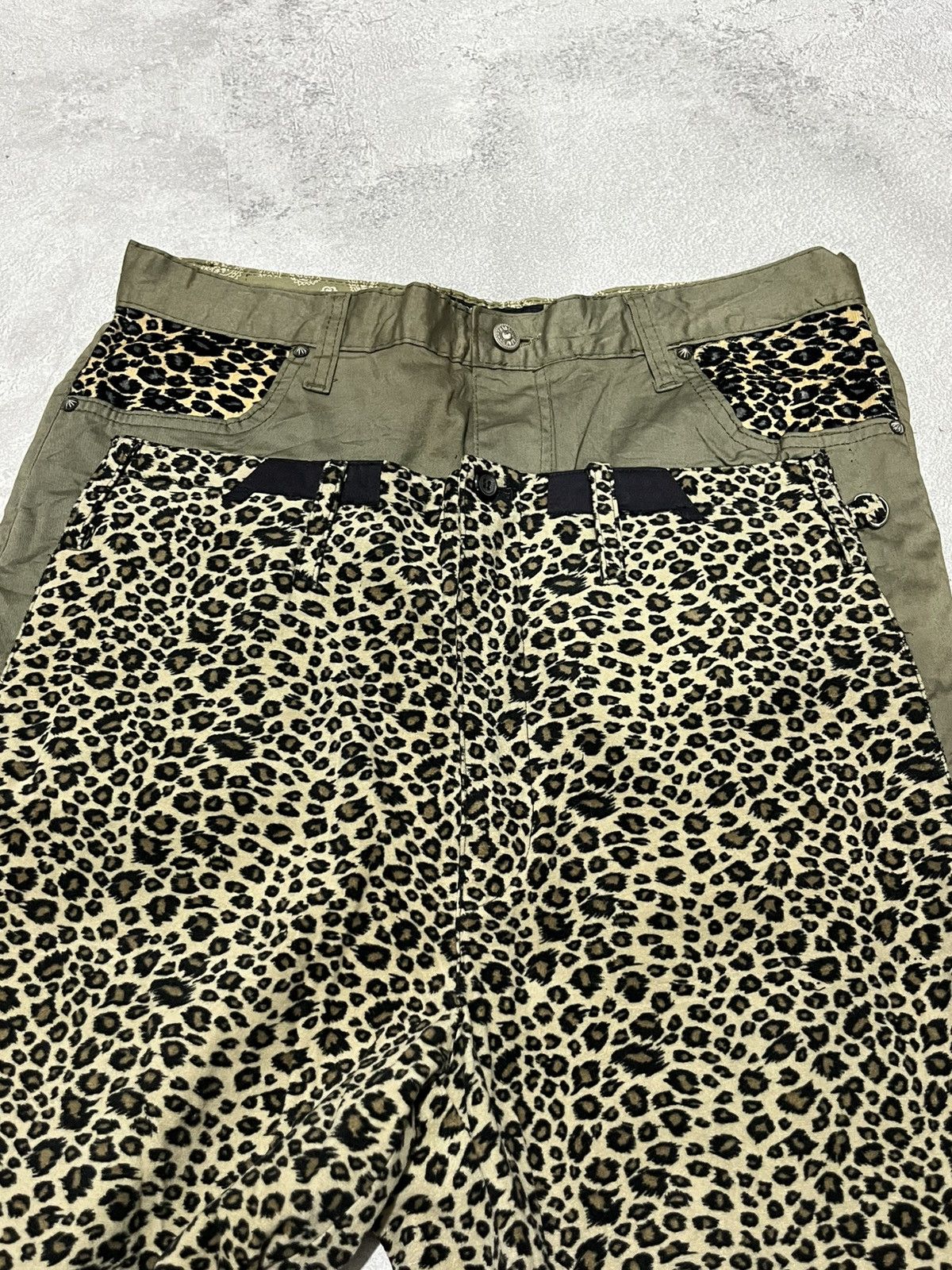 Japanese Brand Saintpain Leopart double waist zipper Size US 34 / EU 50 - 5 Thumbnail