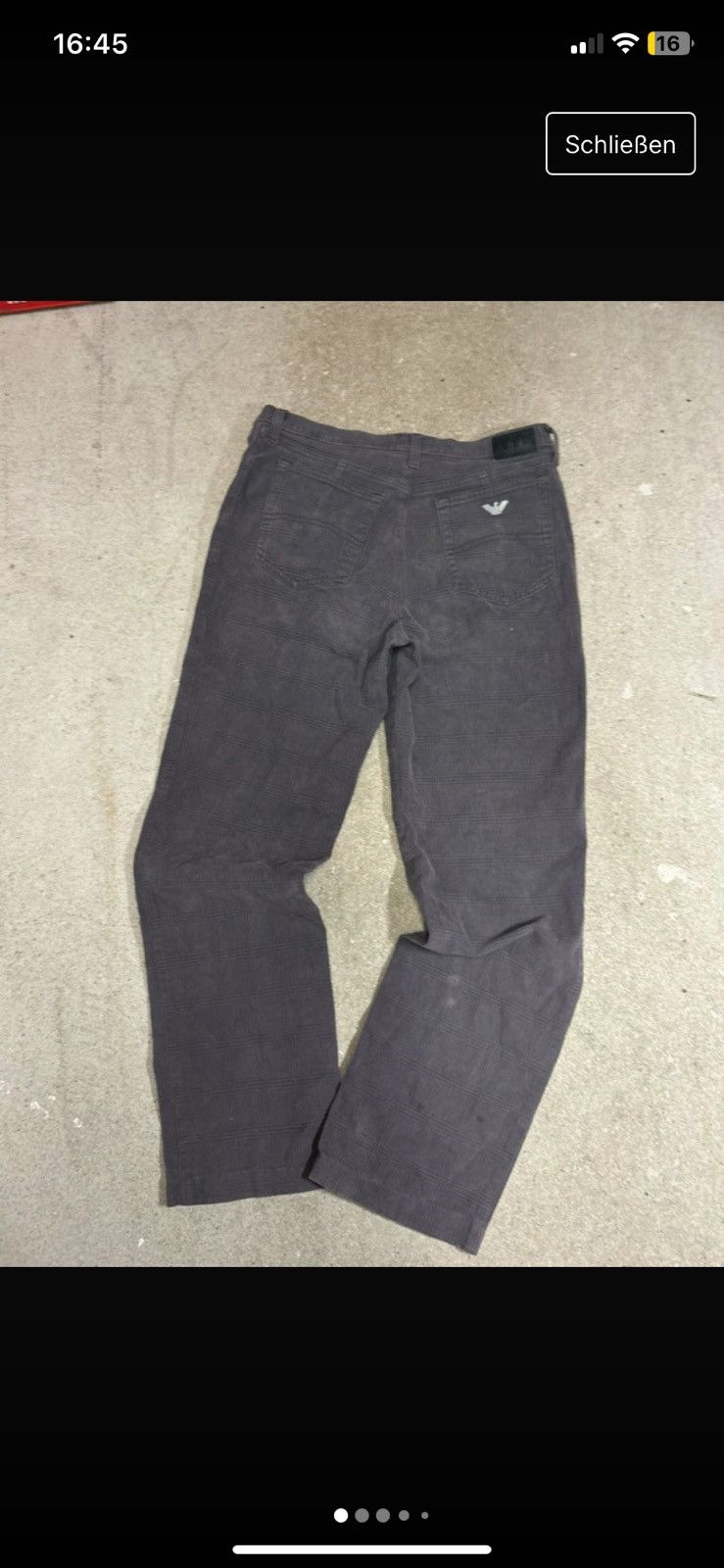 Armani Armani Jeans with Design | Size 29 Size US 29 - 1 Thumbnail