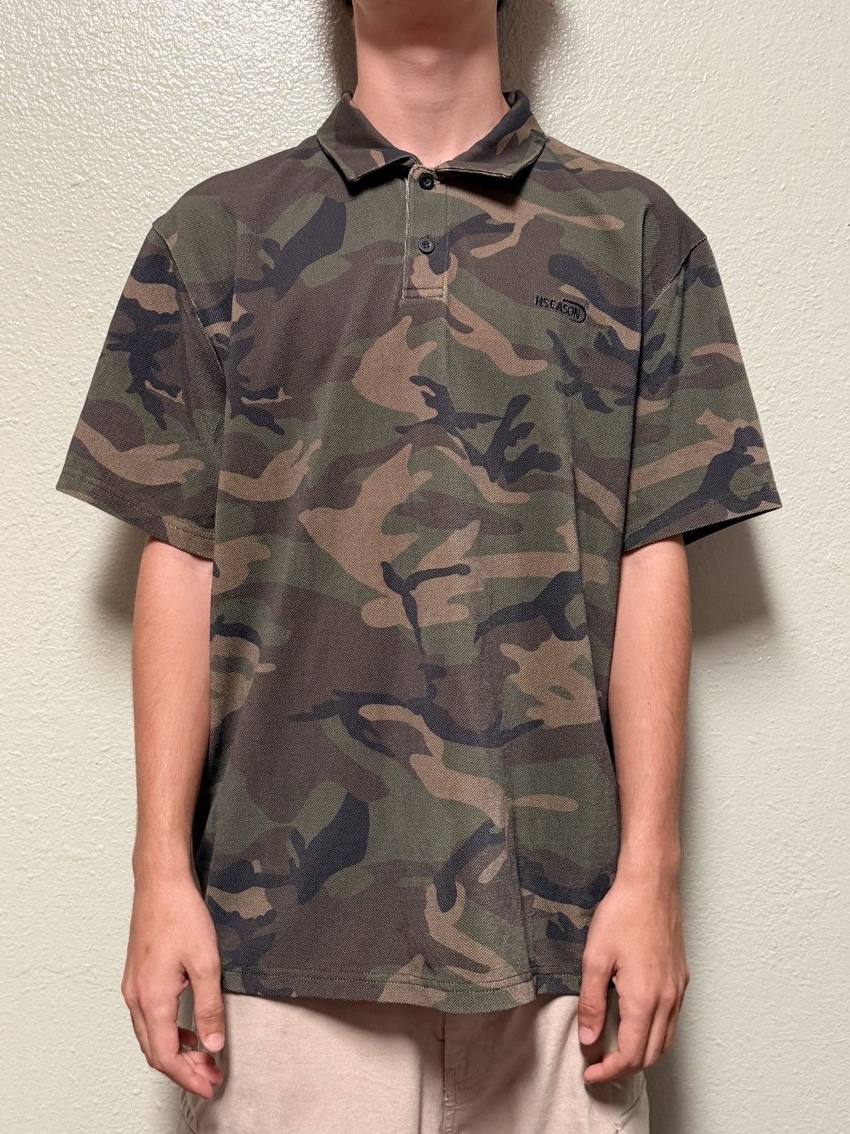 HIDDEN Hidden season camo polo Size US L / EU 52-54 / 3 - 1 Thumbnail