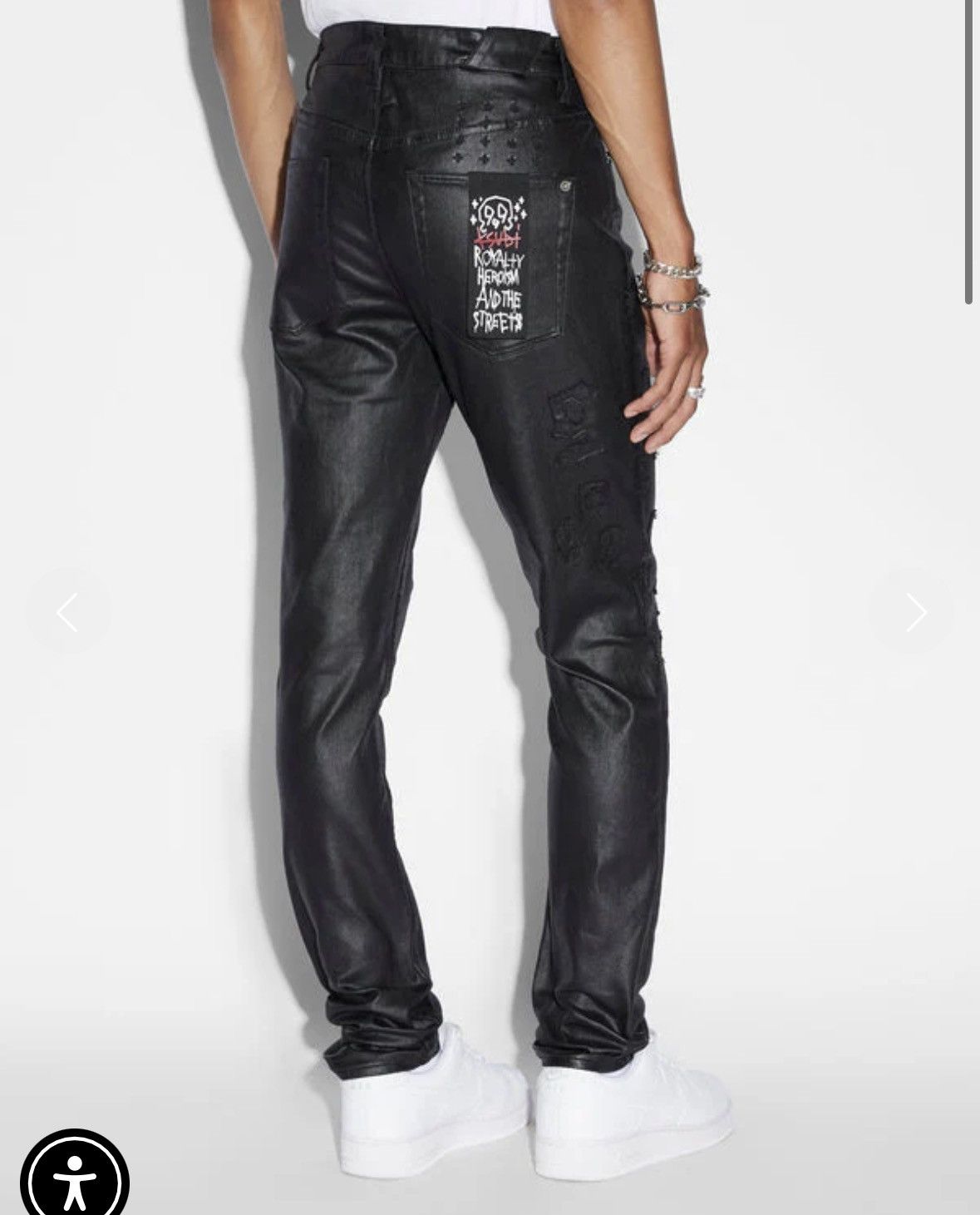 999 Club × Ksubi Chitch 999 Black Wax Size US 32 / EU 48 - 15 Thumbnail