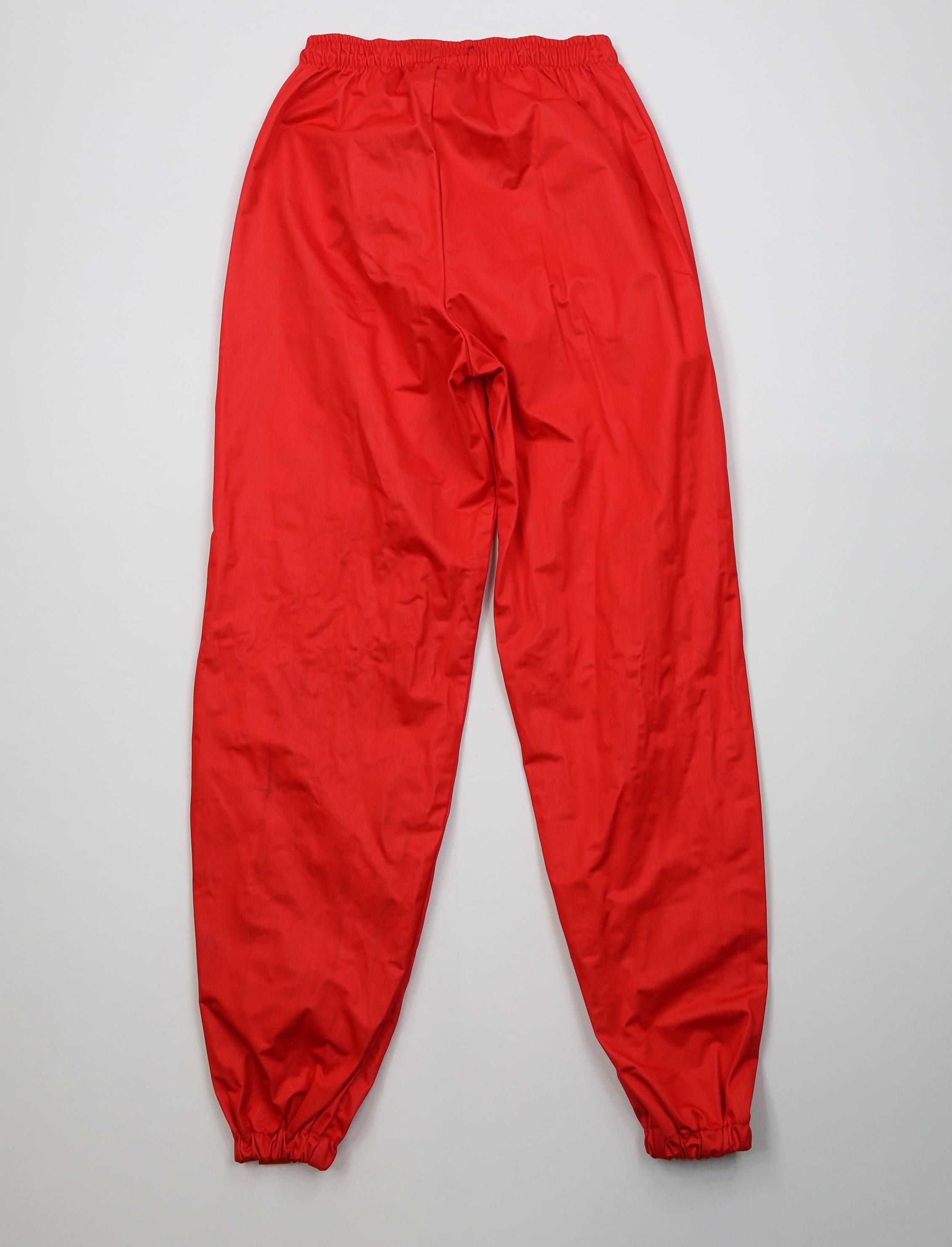 Vintage Vintage 80s Streetwear Waterproof Joggers Pants Red USA Size US 34 / EU 50 - 15 Thumbnail