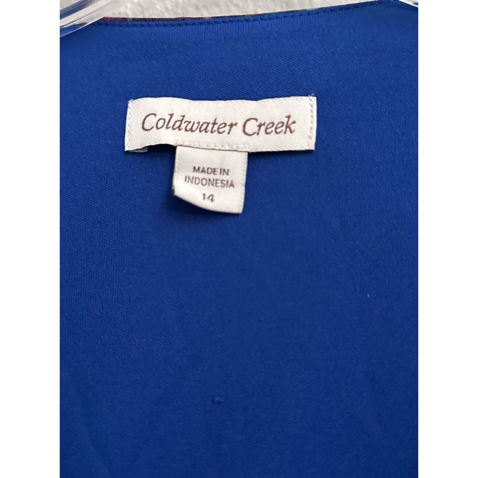 Coldwater Creek Coldwater Creek Women Chiffon Maxi Full V Neck Dress Size 14 Size XL / US 12-14 / IT 48-50 - 2 Thumbnail