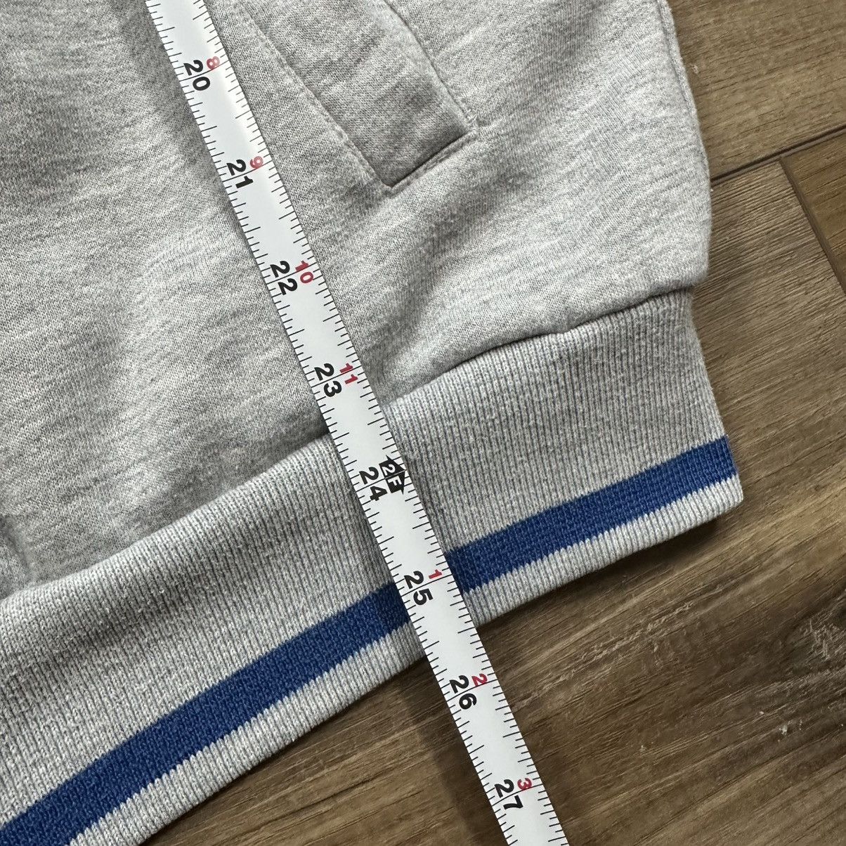 Adidas Vintage 80s Adidas Blue & Grey Trefoil Zip Up Jacket Size US M / EU 48-50 / 2 - 9 Thumbnail