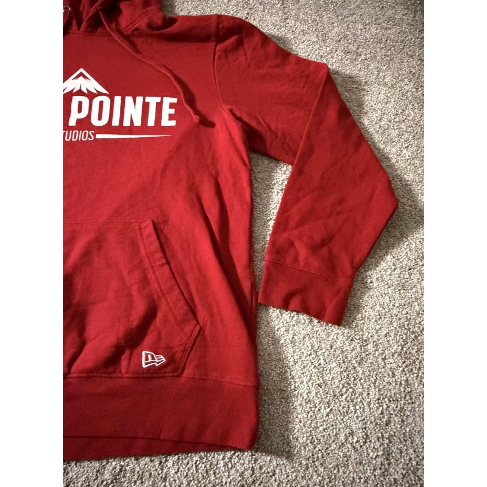 New Era New Era Hoodie Mens L Red Wing Pointe Studios Graphic Fleece Sweatshirt Size US L / EU 52-54 / 3 - 4 Thumbnail