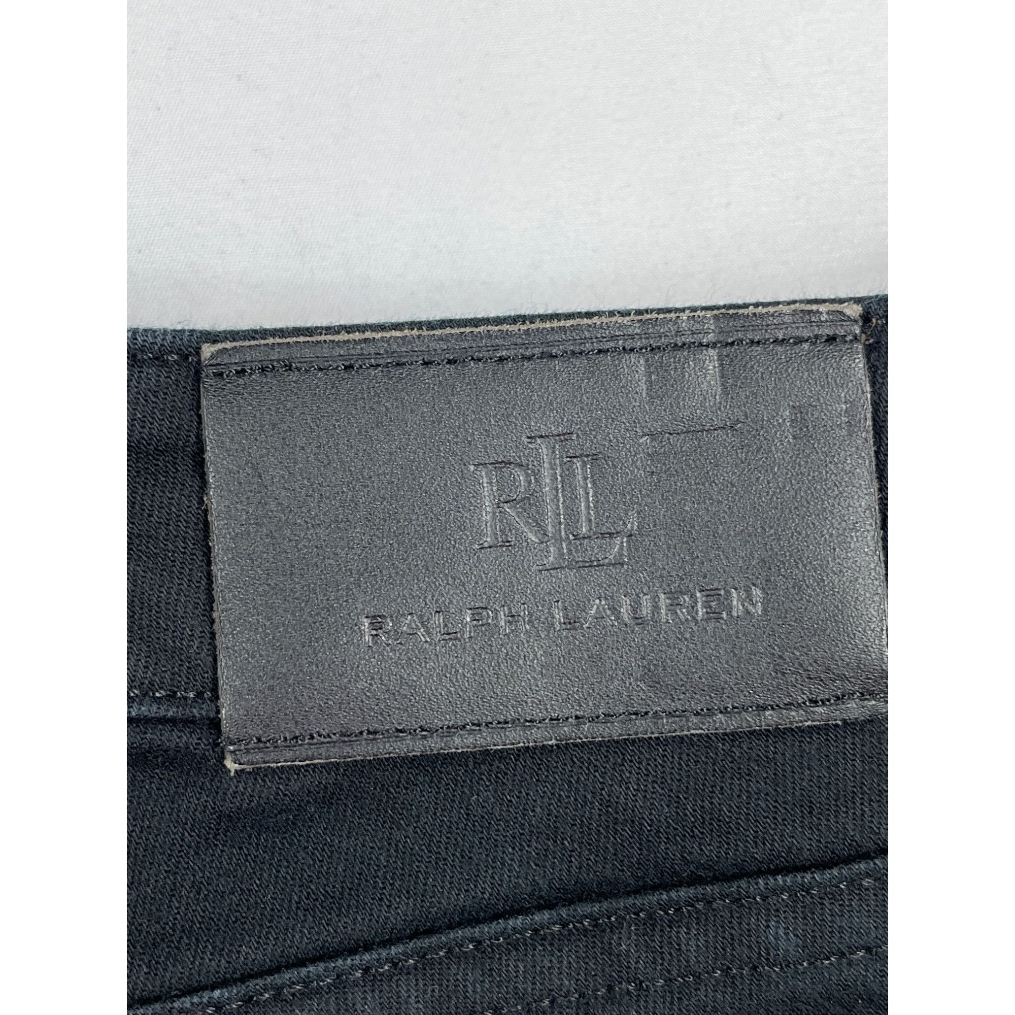 Lauren Ralph Lauren Lauren Ralph Lauren SKU 7886 Womens Black Straight Leg Pants Size 32" / US 10 / IT 46 - 16 Thumbnail
