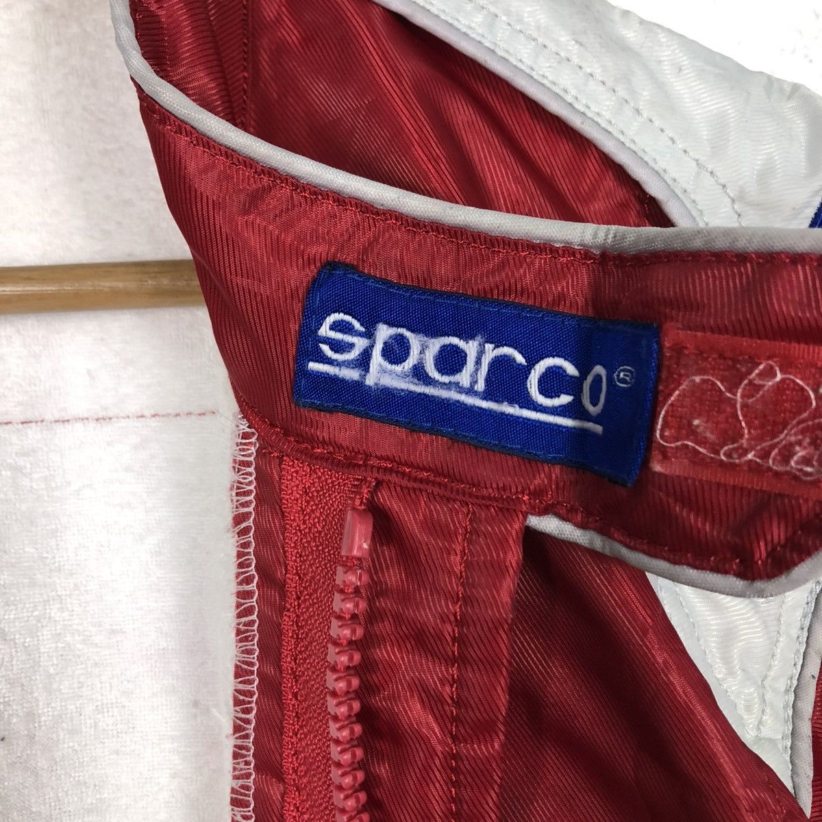 Sports Specialties 🔥VINTAGE SPARCO COVERALL RACING BIG LOGO SPELL OUT Size US 30 / EU 46 - 20 Thumbnail