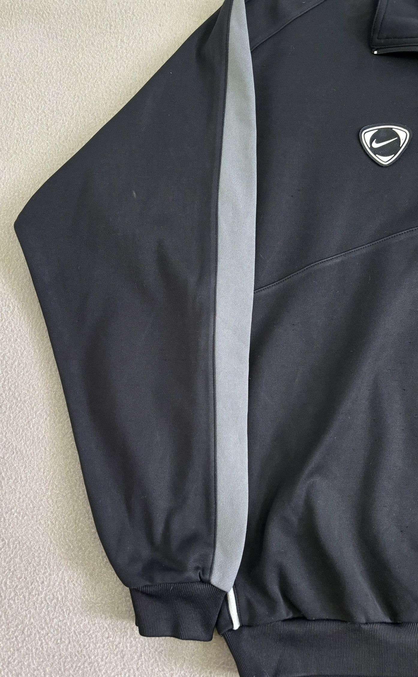 Nike Nike Team vintage 90s 1/4 zip sweatshirt Black Medium Size US M / EU 48-50 / 2 - 8 Thumbnail