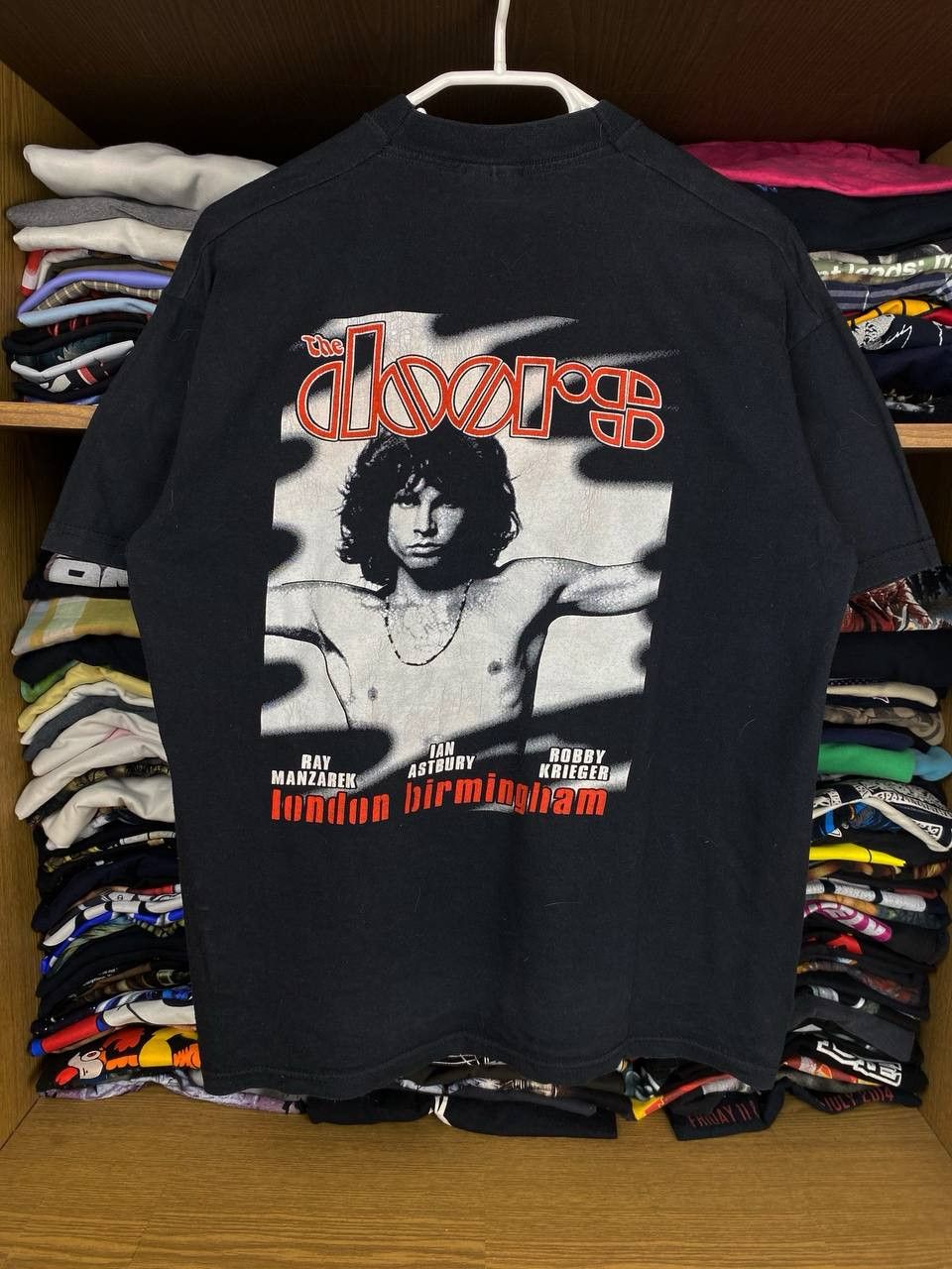 Band Tees × Vintage Vintage 00s The Doors Jim Morrison Black Tee Size US M / EU 48-50 / 2 - 2 Thumbnail