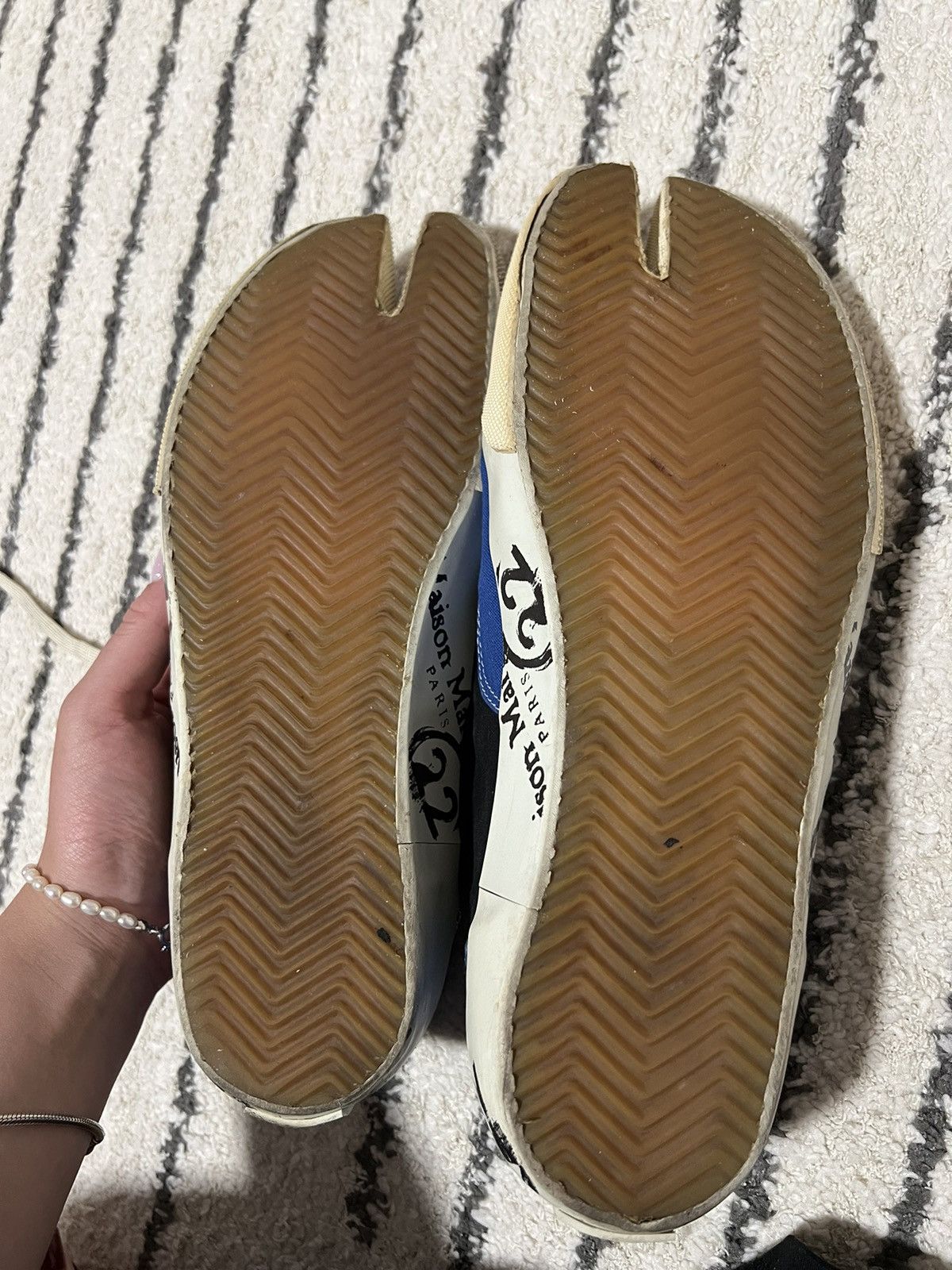 Maison Margiela Maison Margiela Tabi Canvas ‘Vans Era’ Sneakers Size US 8.5 / EU 41-42 - 5 Thumbnail