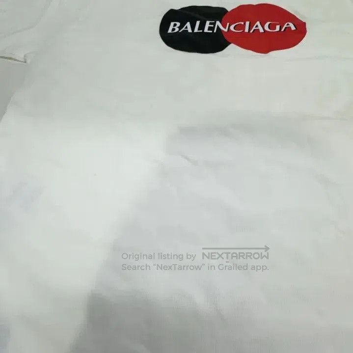 Balenciaga Balenciaga Logo Print Short Sleeve T. Size US M / EU 48-50 / 2 - 8 Thumbnail