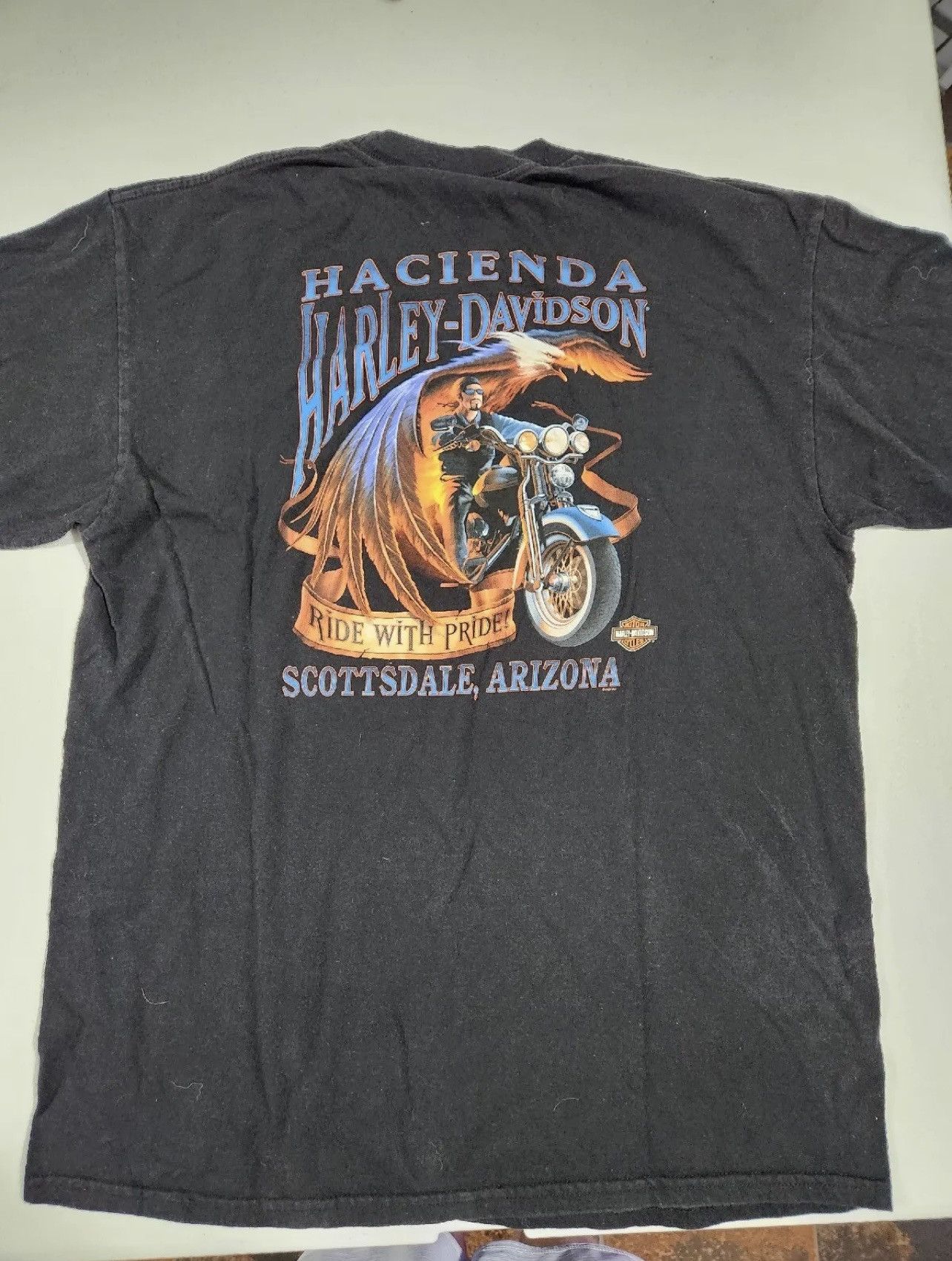 Harley Davidson × Vintage Harley Davidson T-shirt Size US L / EU 52-54 / 3 - 6 Thumbnail