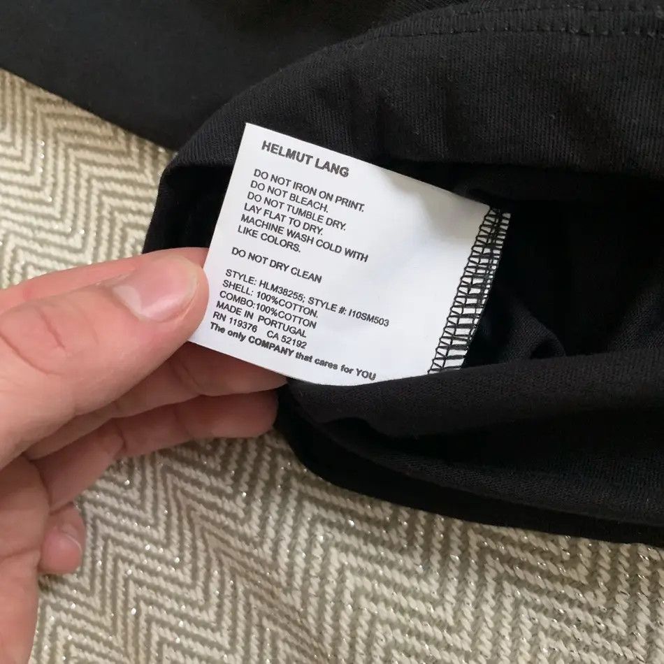 Helmut Lang Helmut Lang Smart PPL Longsleeve Black S Size US S / EU 44-46 / 1 - 5 Thumbnail