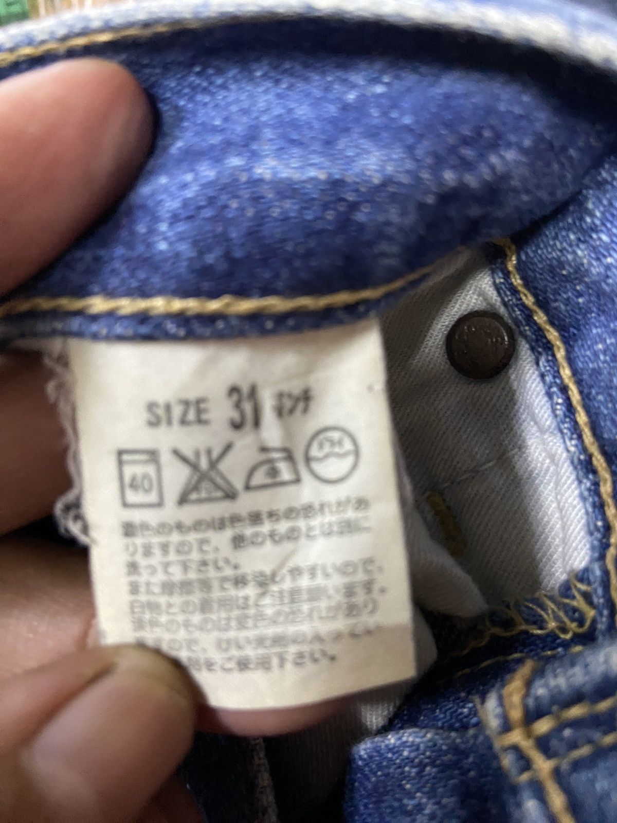 Levi's 🔥 Vintage Levis 503 jeans stoned wash distressed Size US 30 / EU 46 - 14 Thumbnail