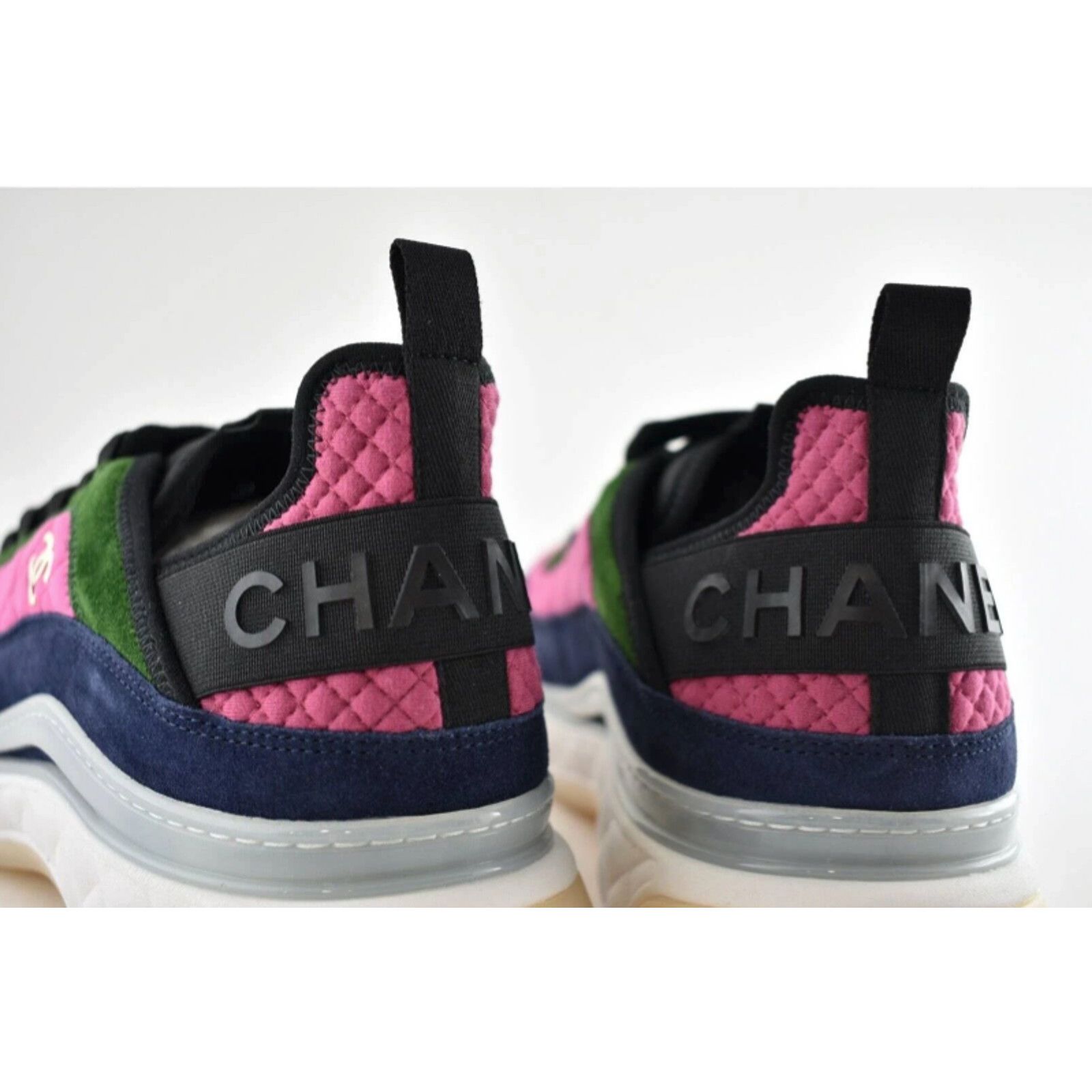 Chanel Chanel 21K Men CC Logo Low Top Trainer Sneaker 45 12 Size US 12 / EU 45 - 9 Thumbnail