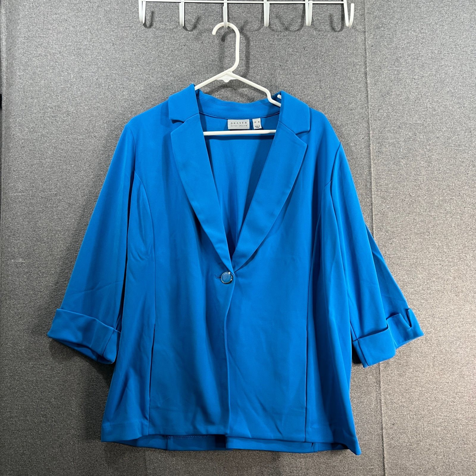 Other GRAVER Susan Graver LK Fusion 3/4 S1v Cutaway Size XL / US 12-14 / IT 48-50 - 1 Thumbnail