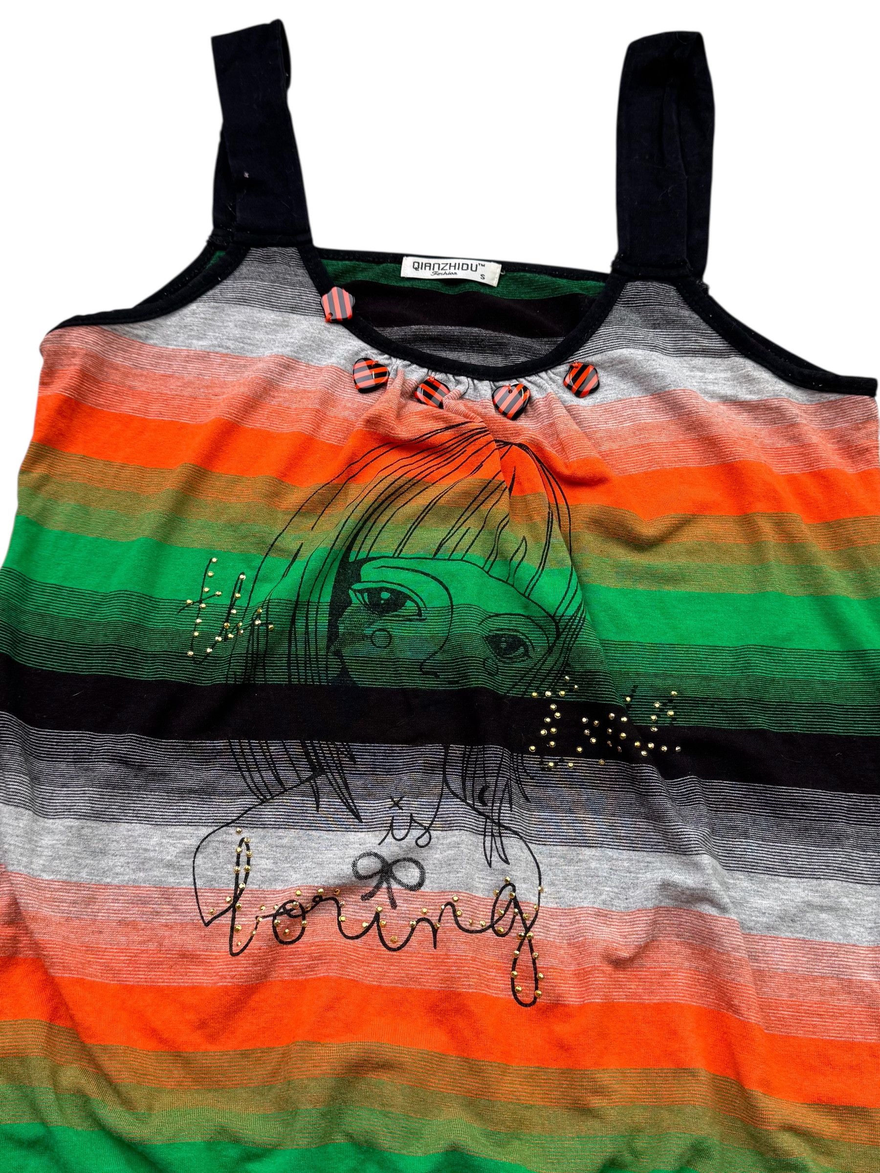 Japanese Brand Vintage Tank Top W360(V9) Size S / US 4 / IT 40 - 2 Thumbnail