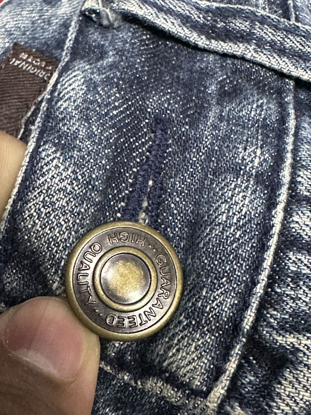 Vintage Rare🔥Ultimax Cross Affliction Style Denim Size US 34 / EU 50 - 5 Thumbnail