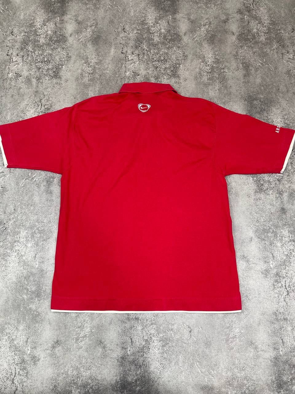 Nike Nike Arsenal FC Men Polo Shirt Fly Emirates 2010/11 Red Size US L / EU 52-54 / 3 - 7 Thumbnail