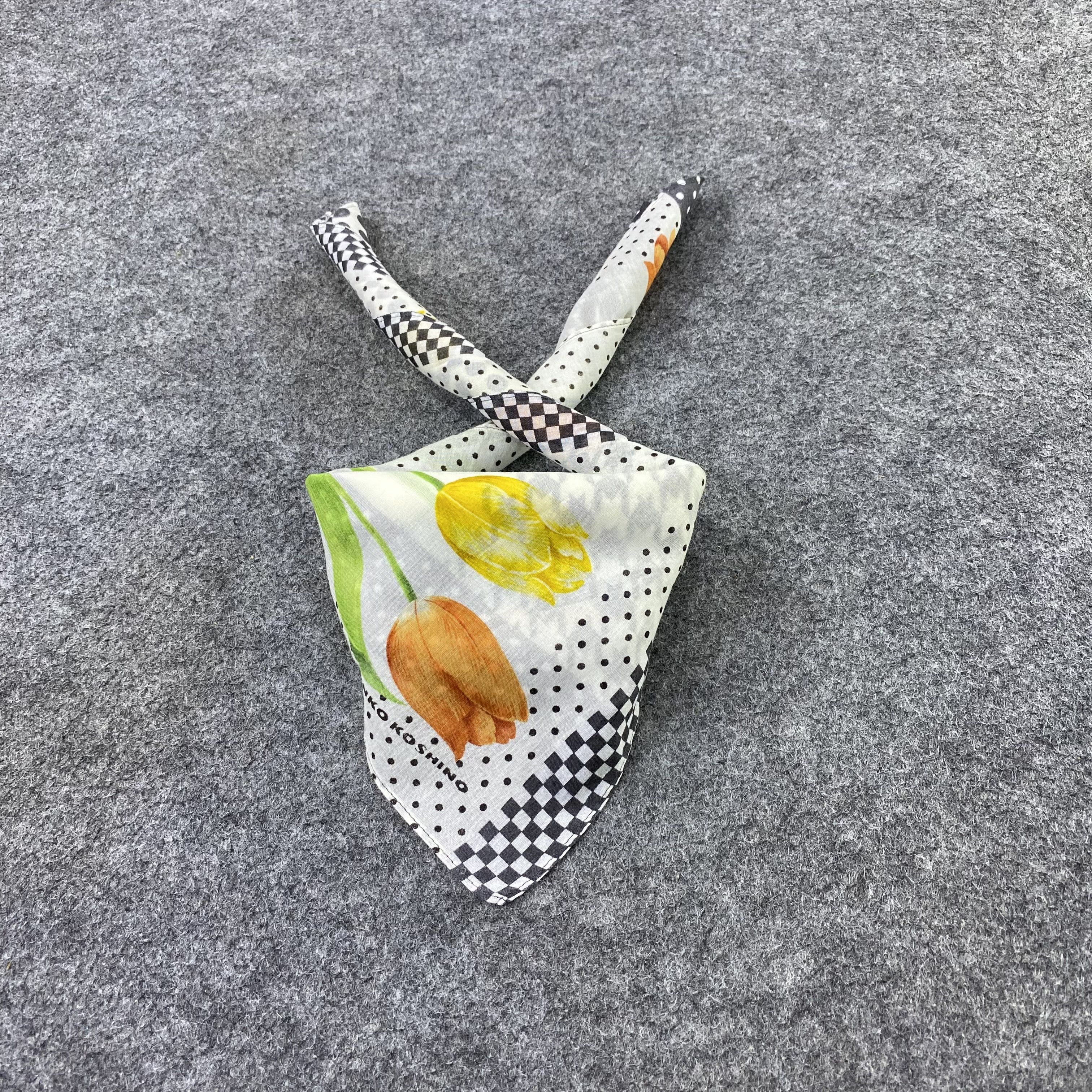 Japanese Brand Junko Koshino Handkerchief / Bandana / Neckerchief-B2362 Size ONE SIZE - 2 Thumbnail