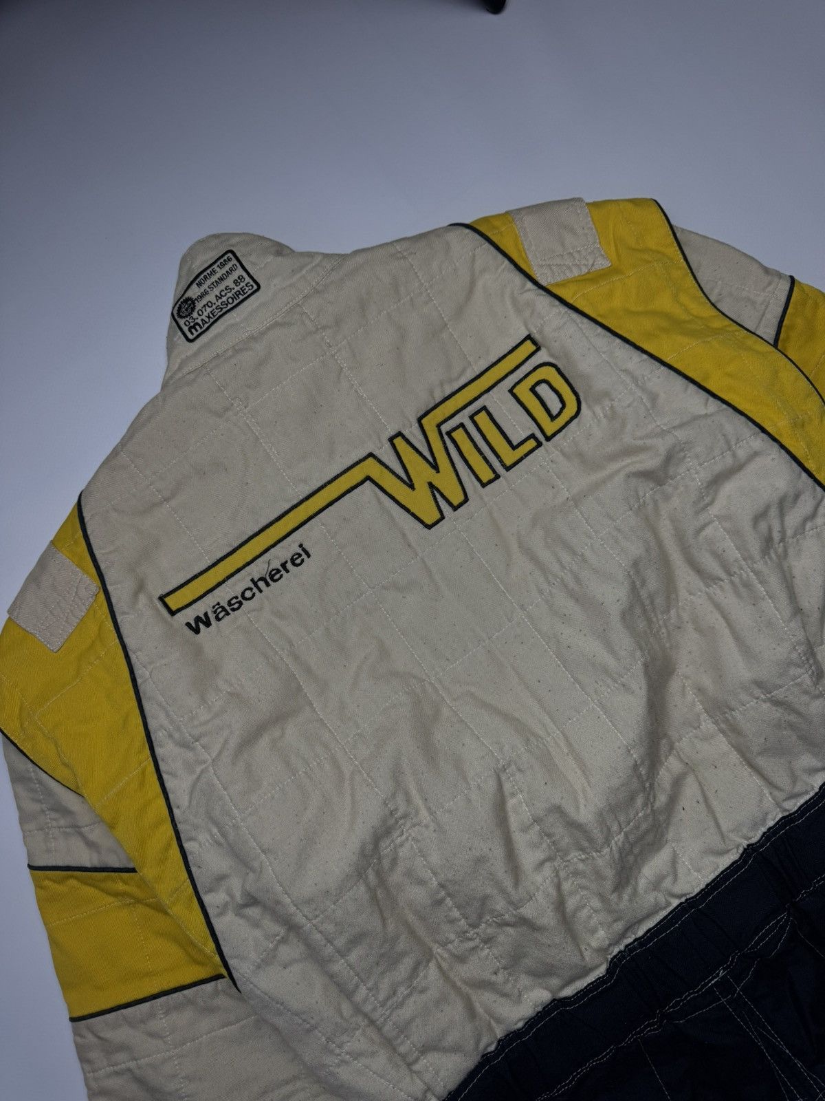 Japanese Brand Vintage 80s Nomex Racing Suit Jumpsuit w/ riri Zippers Size US L / EU 52-54 / 3 - 14 Thumbnail