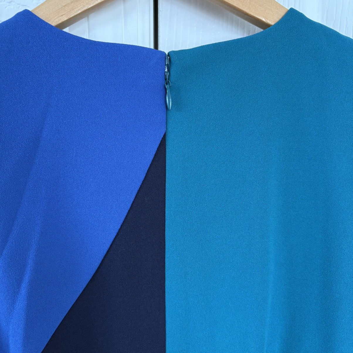 MAGGY LONDON Colorblock Midi Dress Size S / US 4 / IT 40 - 3 Thumbnail