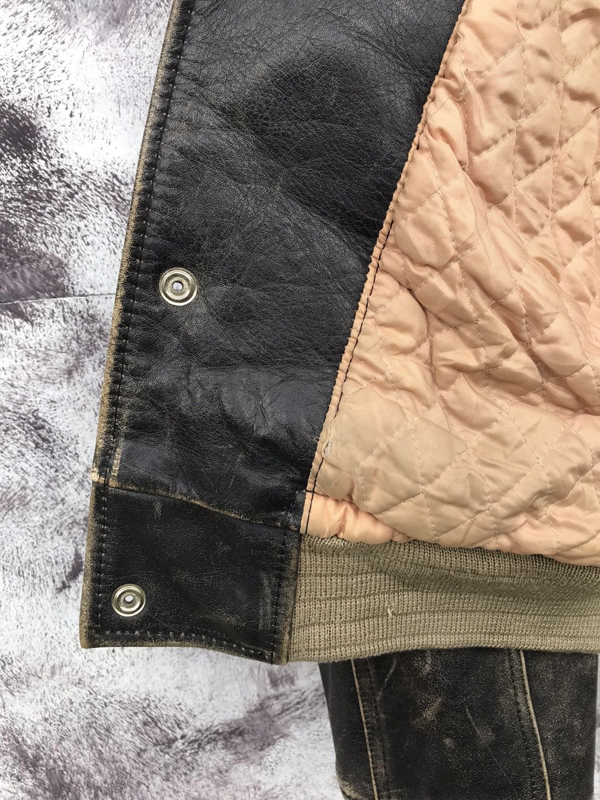 Other Vintage 90s champion of A.F.L football leather jacket Size US L / EU 52-54 / 3 - 9 Thumbnail