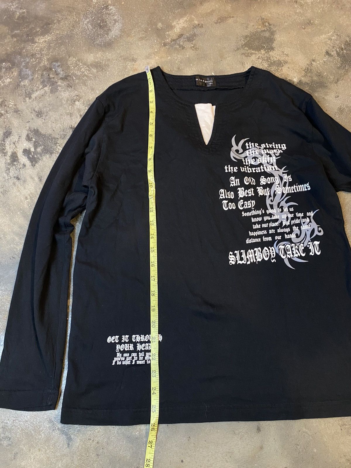 Beauty Beast × If Six Was Nine × Japanese Brand 💥BINDINGOFFER💥japanese brand longsleeve poem ifsxstyle Size US M / EU 48-50 / 2 - 8 Thumbnail