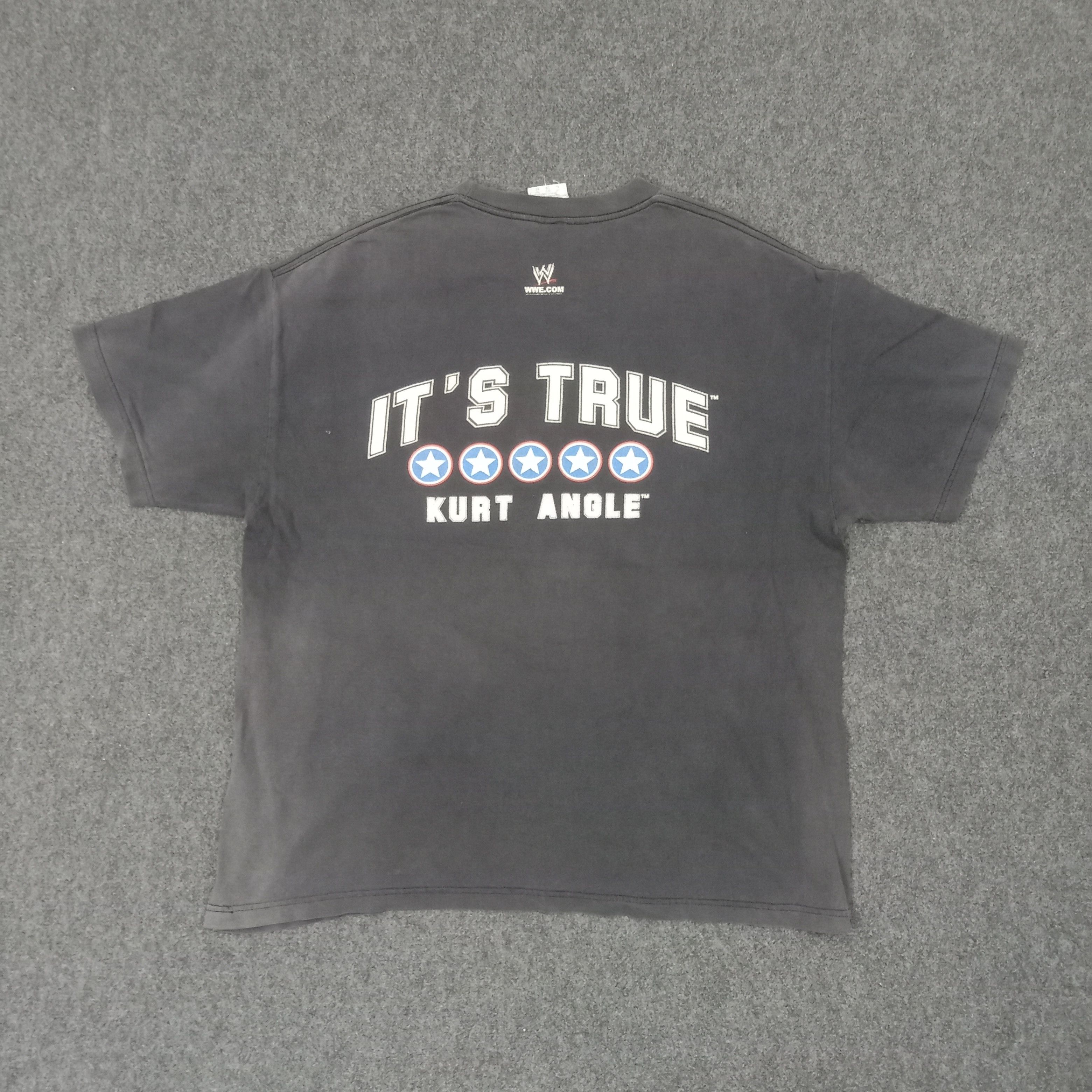 WWE Kurt Angle you suck WWE American Wrestling Tshirt C249N45 Size US XL / EU 56 / 4 - 4 Thumbnail
