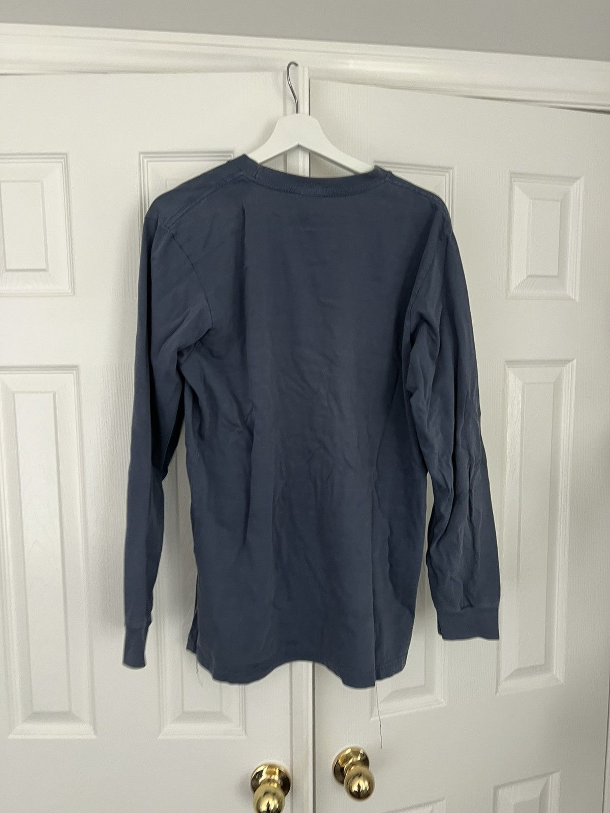 October's Very Own Ovo blue long sleeve shirt Size US L / EU 52-54 / 3 - 5 Thumbnail