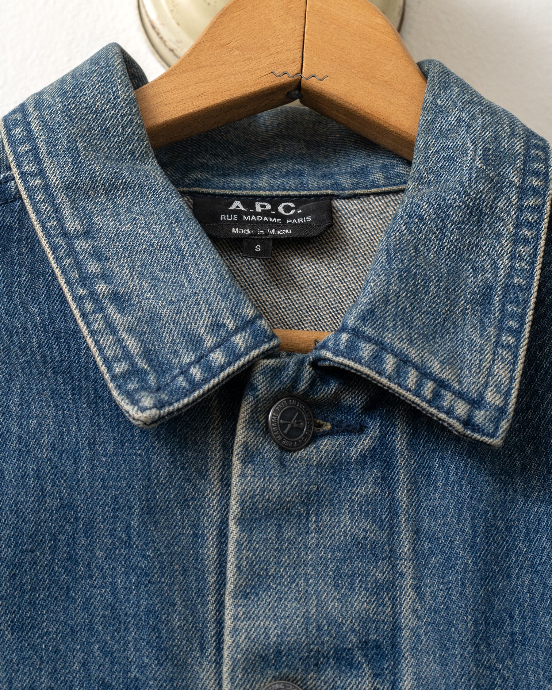 A.P.C. APC Classic Denim jacket Size US S / EU 44-46 / 1 - 4 Thumbnail