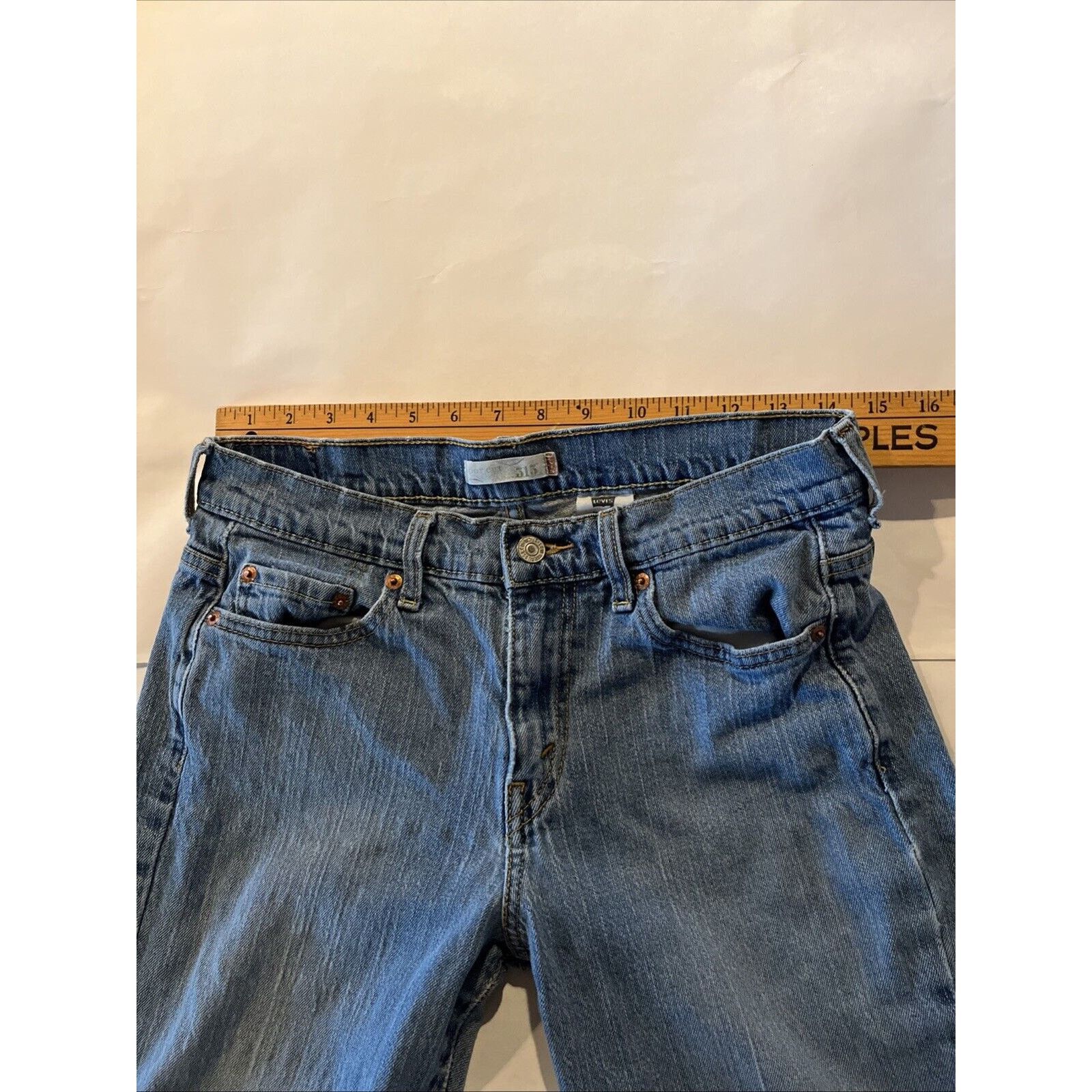 Levi's Levi's 515 Women's Jeans Blue Size 10 29x30 Bootcut Stretch Size 32" / US 10 / IT 46 - 10 Thumbnail