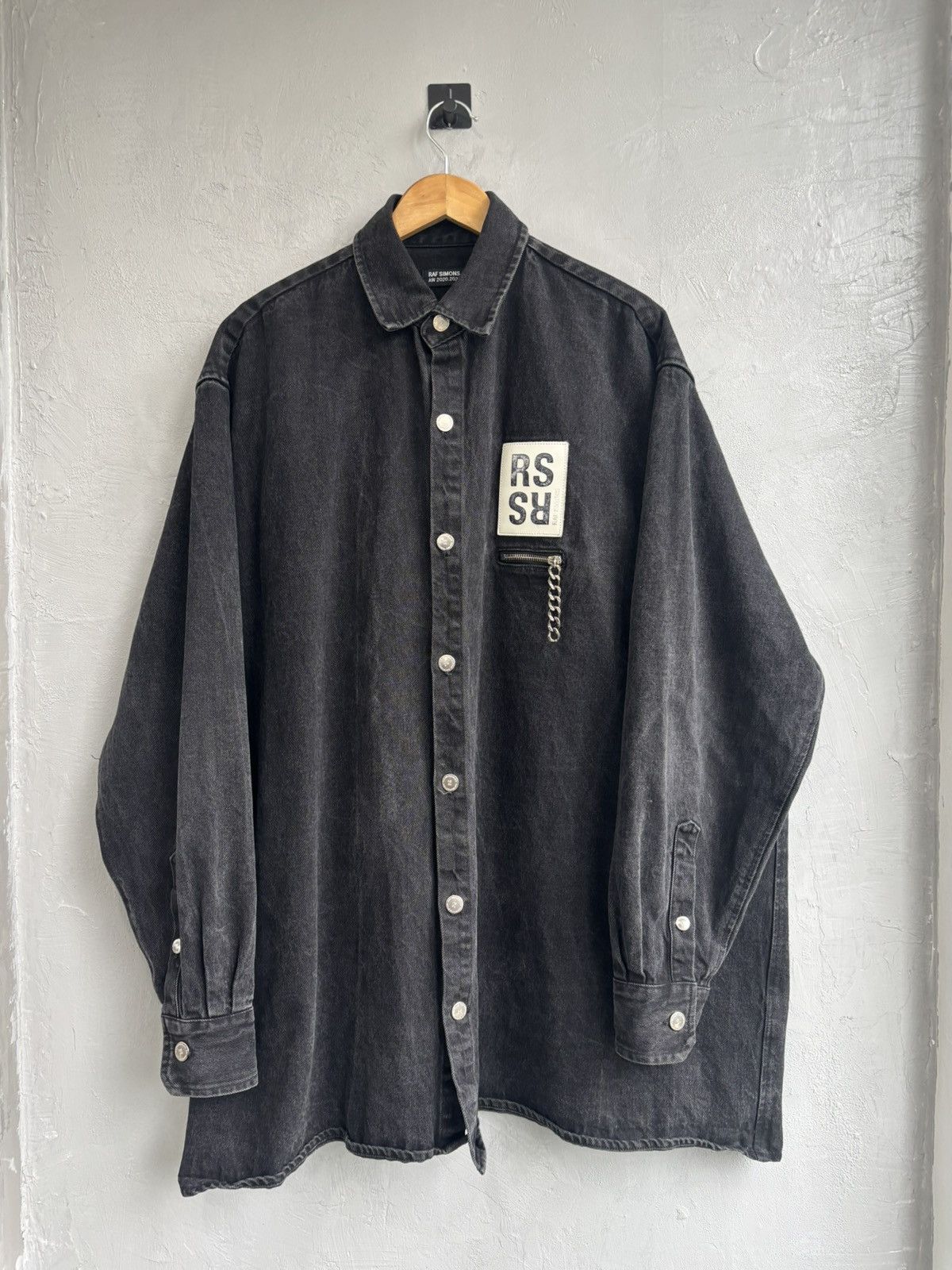 Raf Simons Raf Simons AW20 -21 life on Mars oversized denim jacket Size US M / EU 48-50 / 2 - 2 Thumbnail
