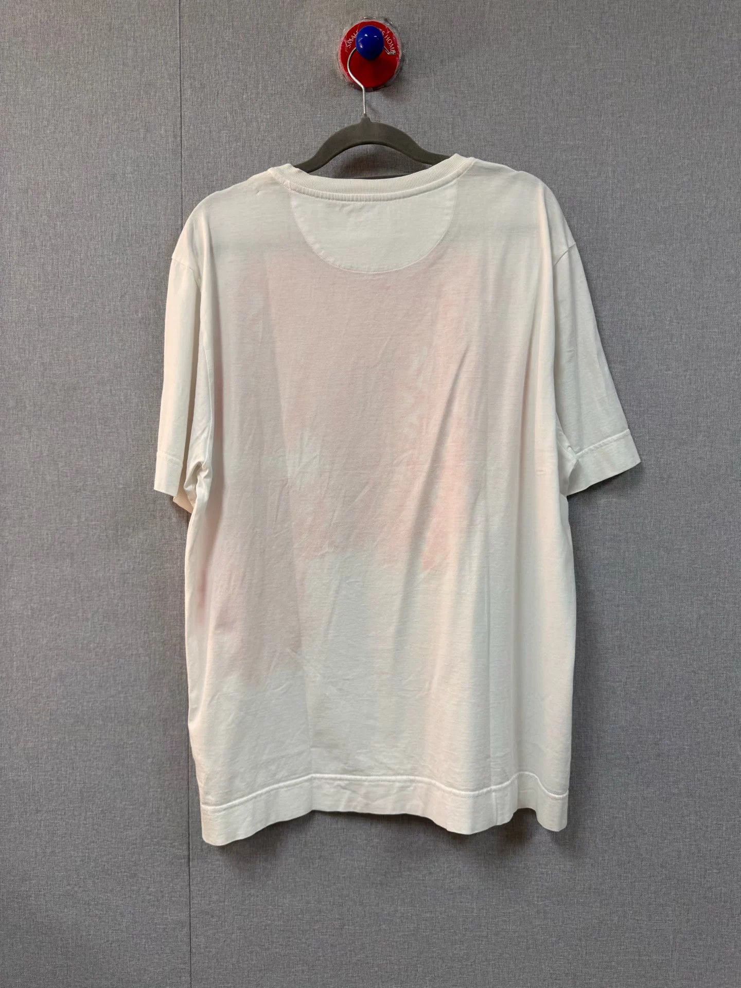 Fendi Fendi White Orange Colorblocked FF Short Sleeve M Size US M / EU 48-50 / 2 - 2 Thumbnail