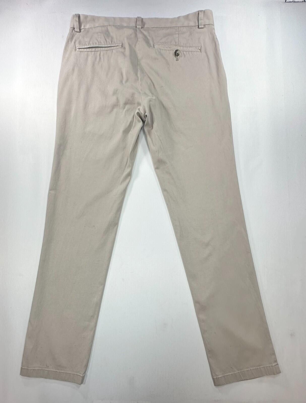 Vineyard Vines Vineyard Vines Flat Cotton Spandex Chinos Khaki Mens 32/32 Size US 32 / EU 48 - 2 Thumbnail