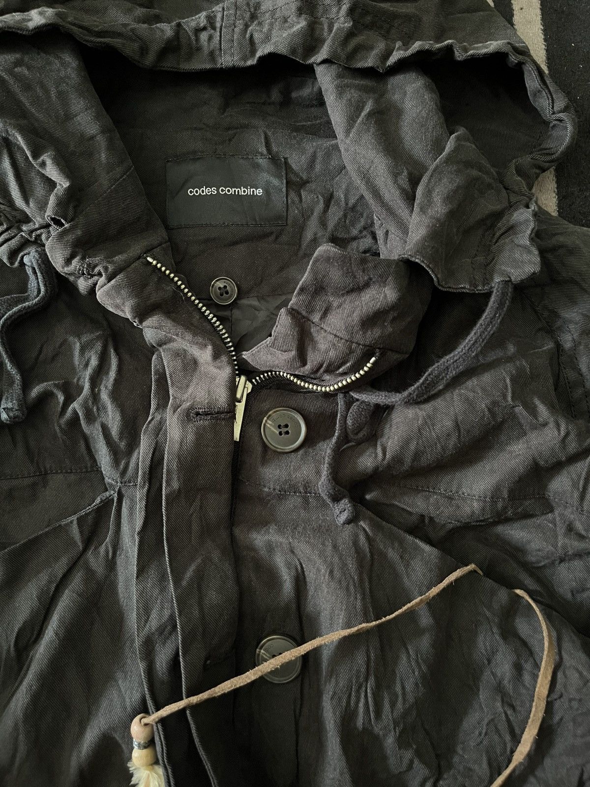 Le Grande Bleu (L.G.B.) 2000s Codes combine tech wear jacket julius style Size US L / EU 52-54 / 3 - 6 Thumbnail