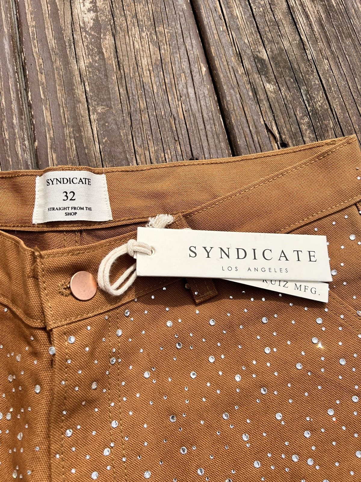 Syndicate Syndicate La rhinestone shorts 32 Size US 32 / EU 48 - 3 Thumbnail
