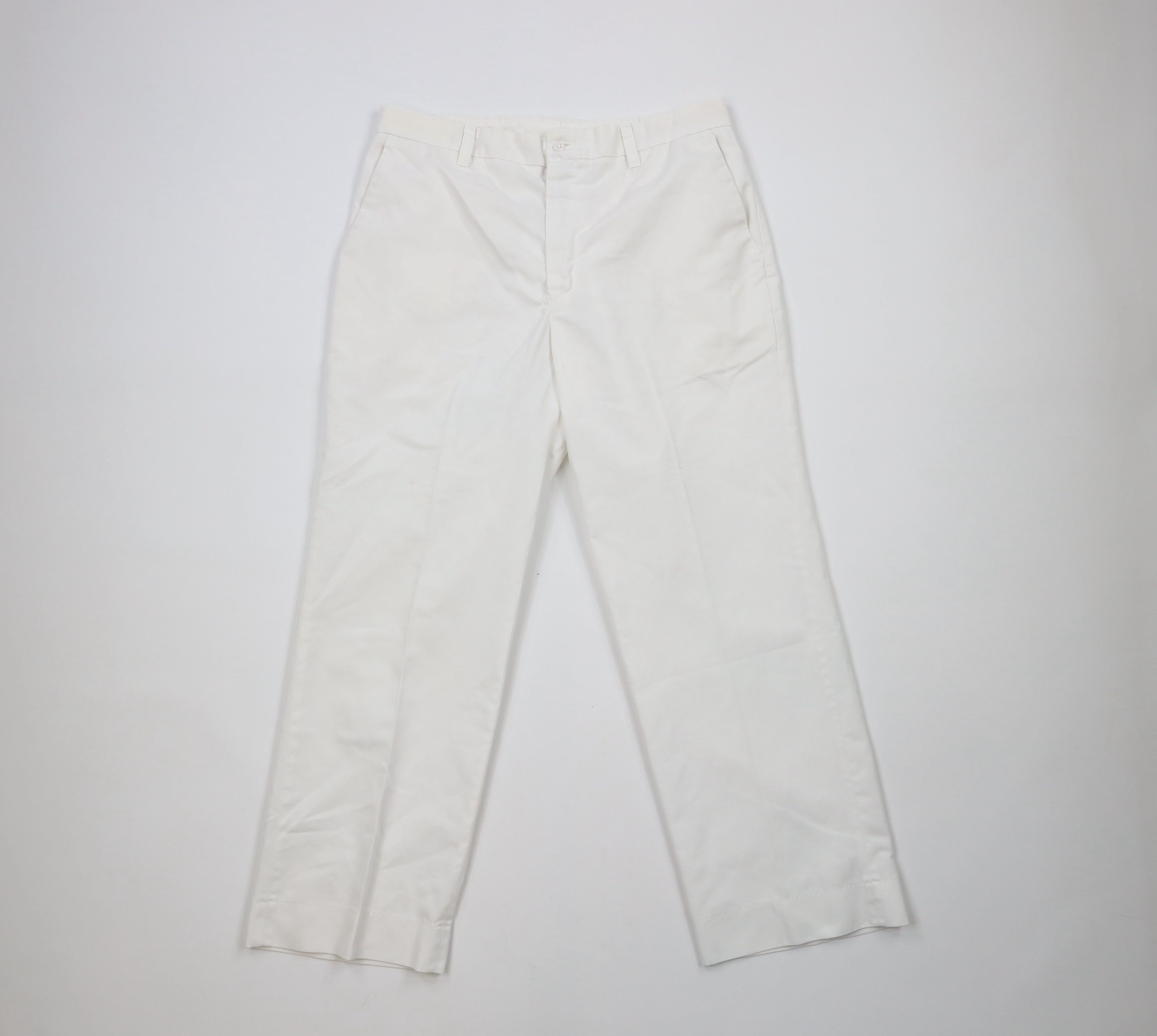 image of Vintage 70's Streetwear Wide Leg Painter Pants White Usa, Men's (Size 34)