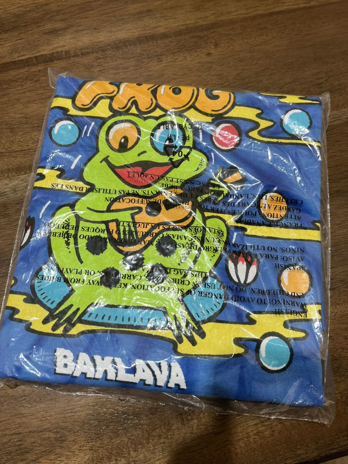 Action Bronson Tye Die Planet Frog T Shirt SZ L
